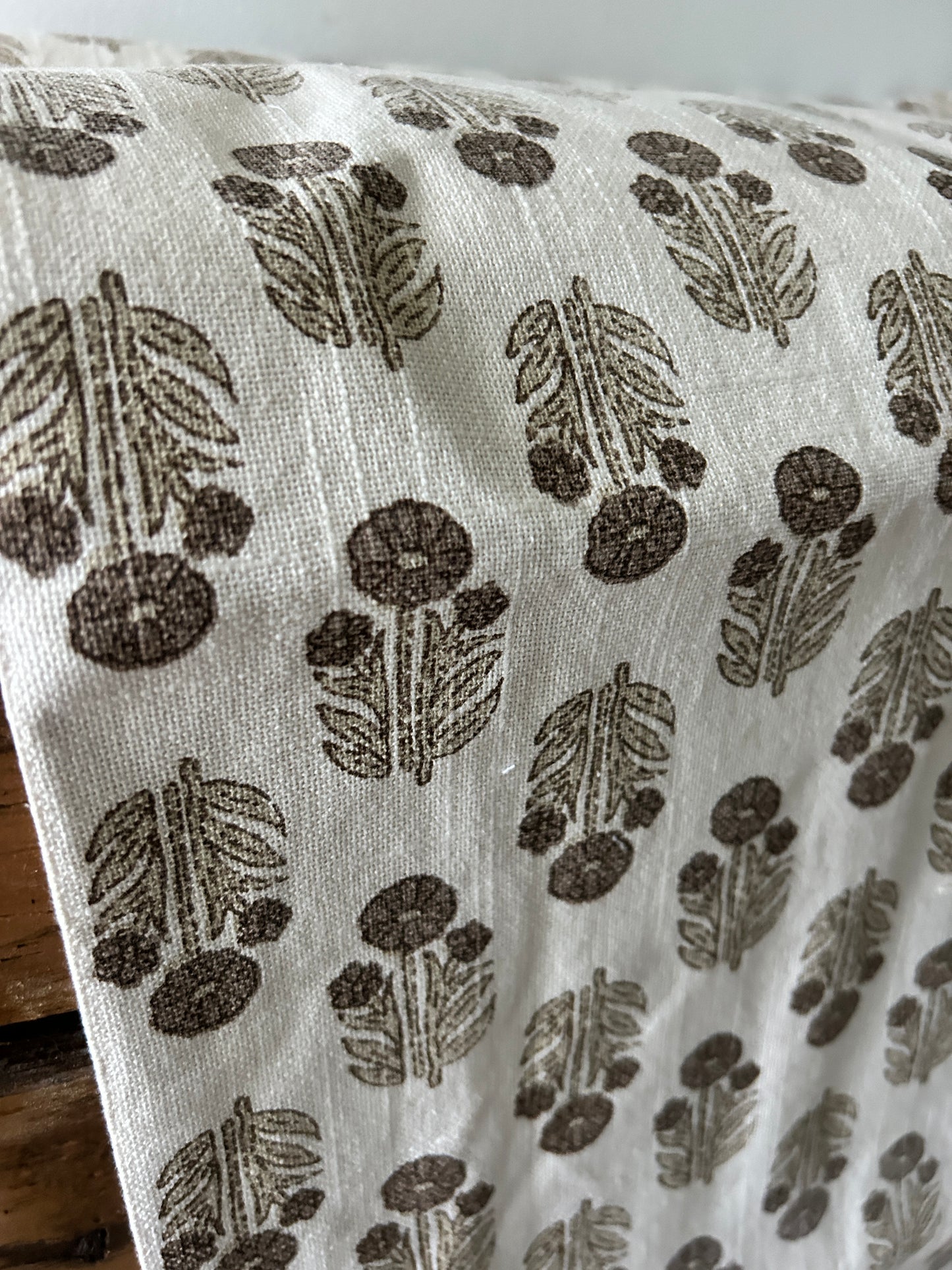 Block Print Table Runner
