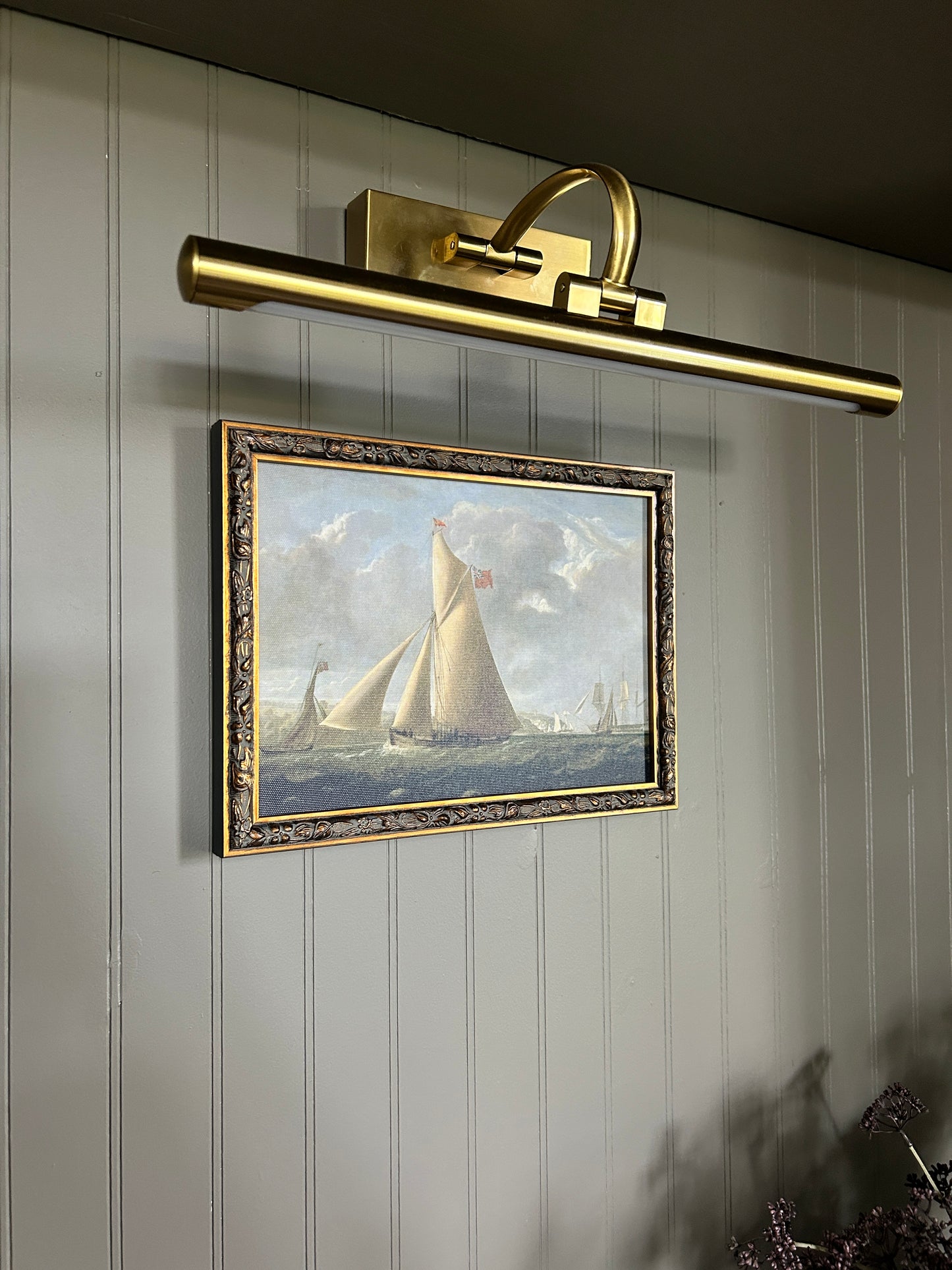 Sailing Seas Bronze Framed Art