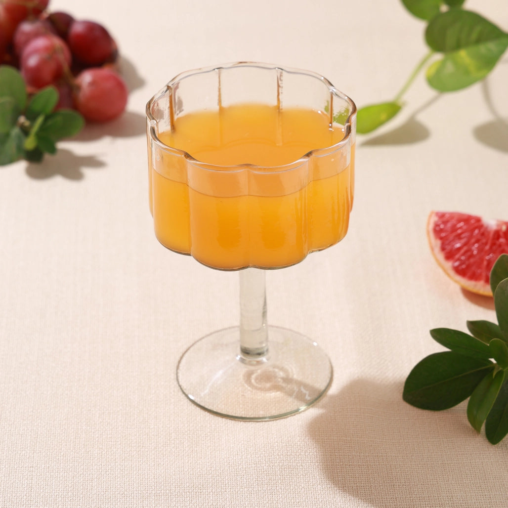 Daisy Coupe Glass
