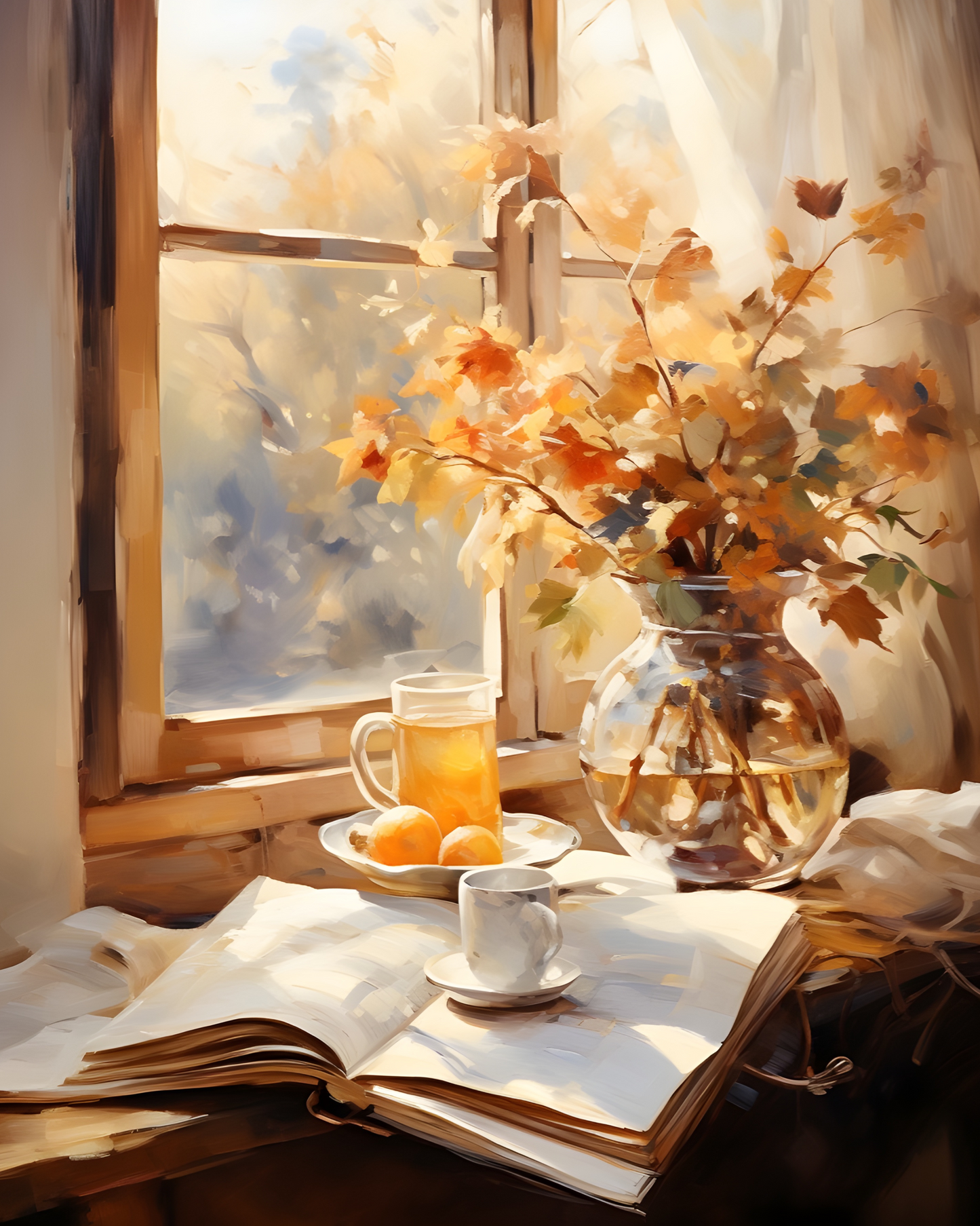 Autumn Still Life Print (no frame)