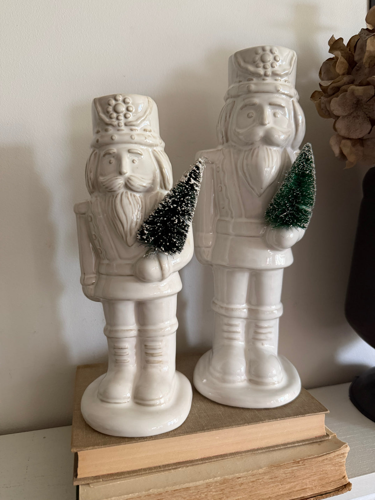 Stoneware Glaze Nutcrackers-Assorted Styles
