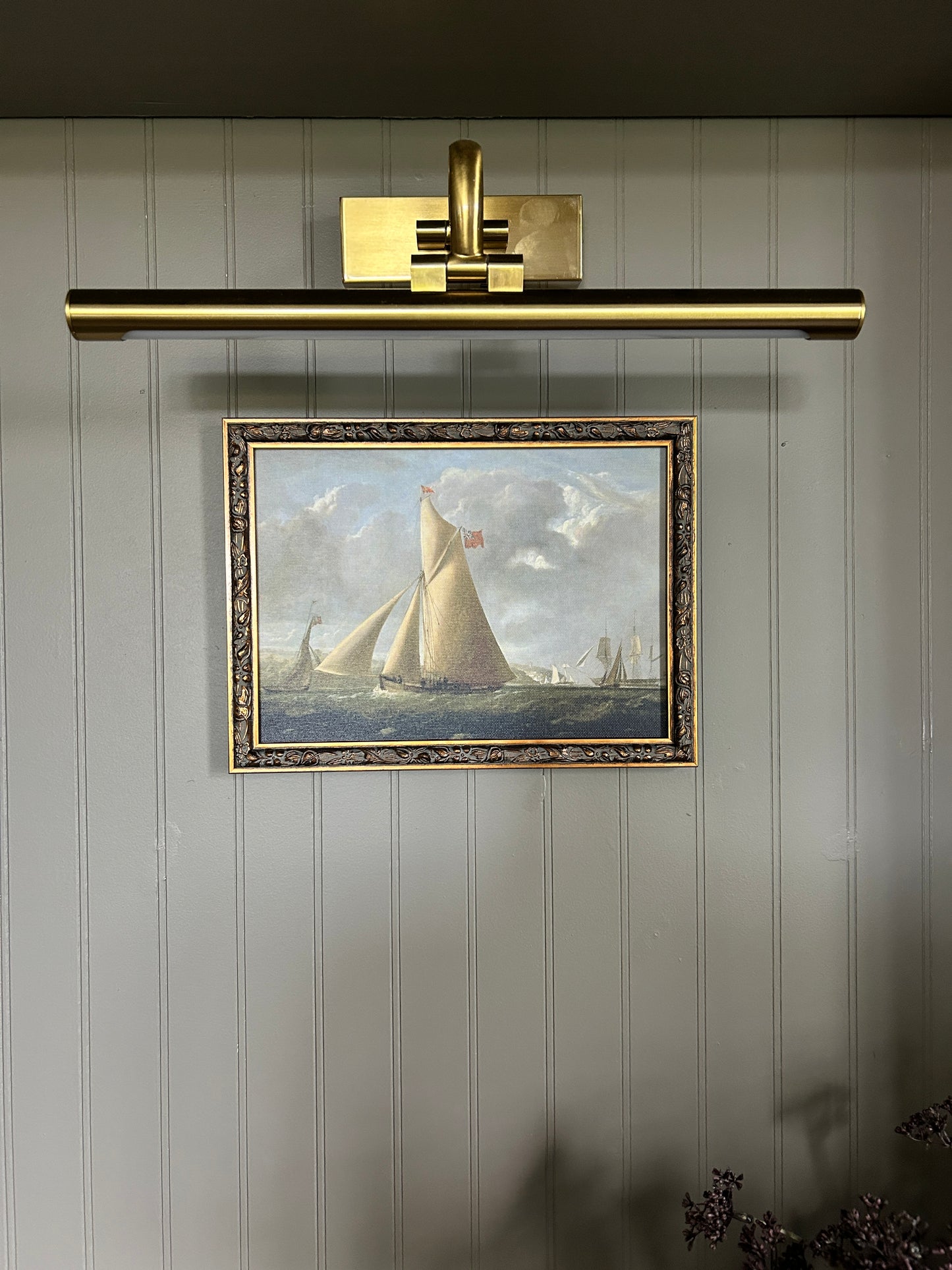 Sailing Seas Bronze Framed Art