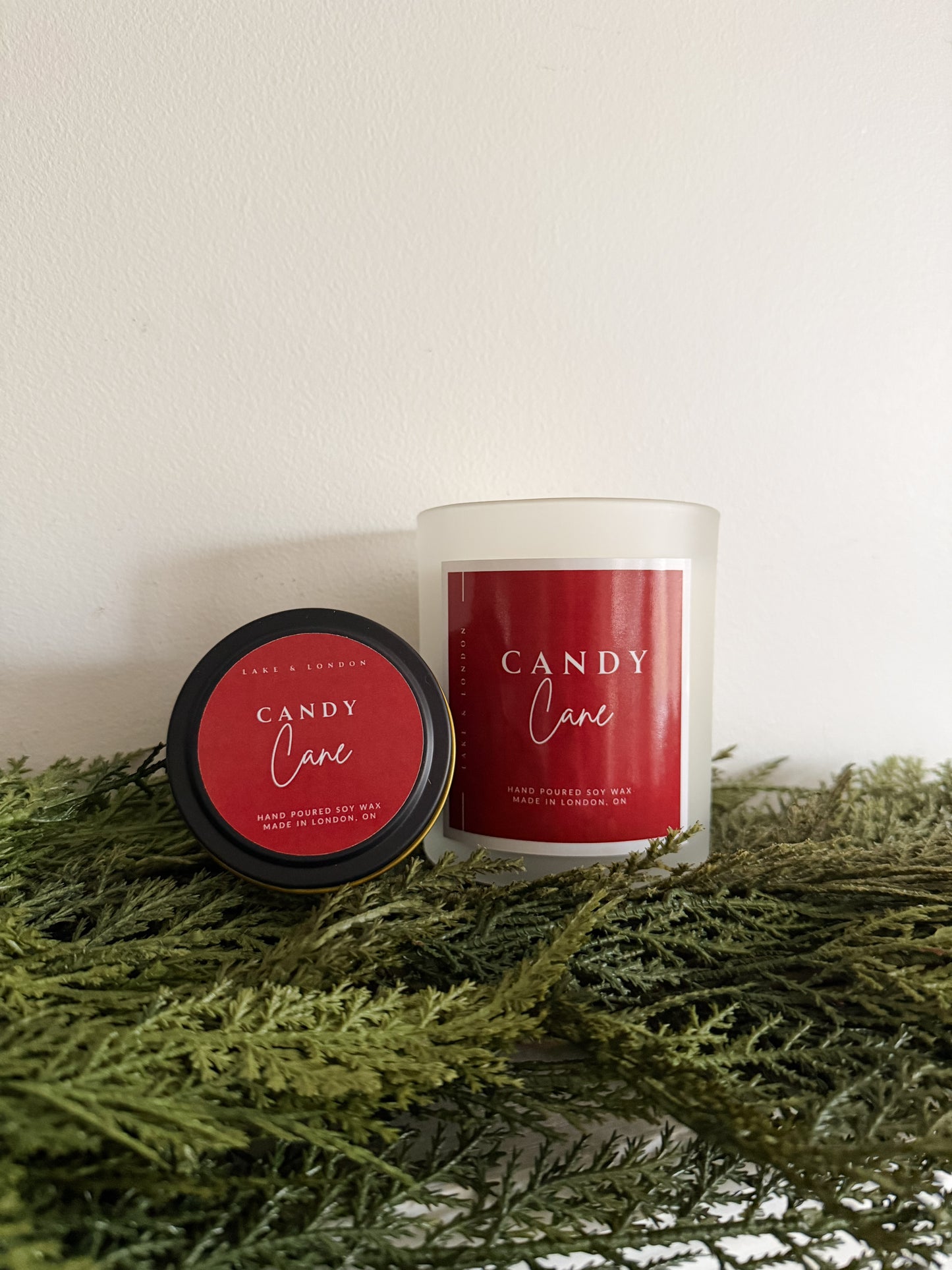 L&L Exclusive- Candy Cane Soy Candle
