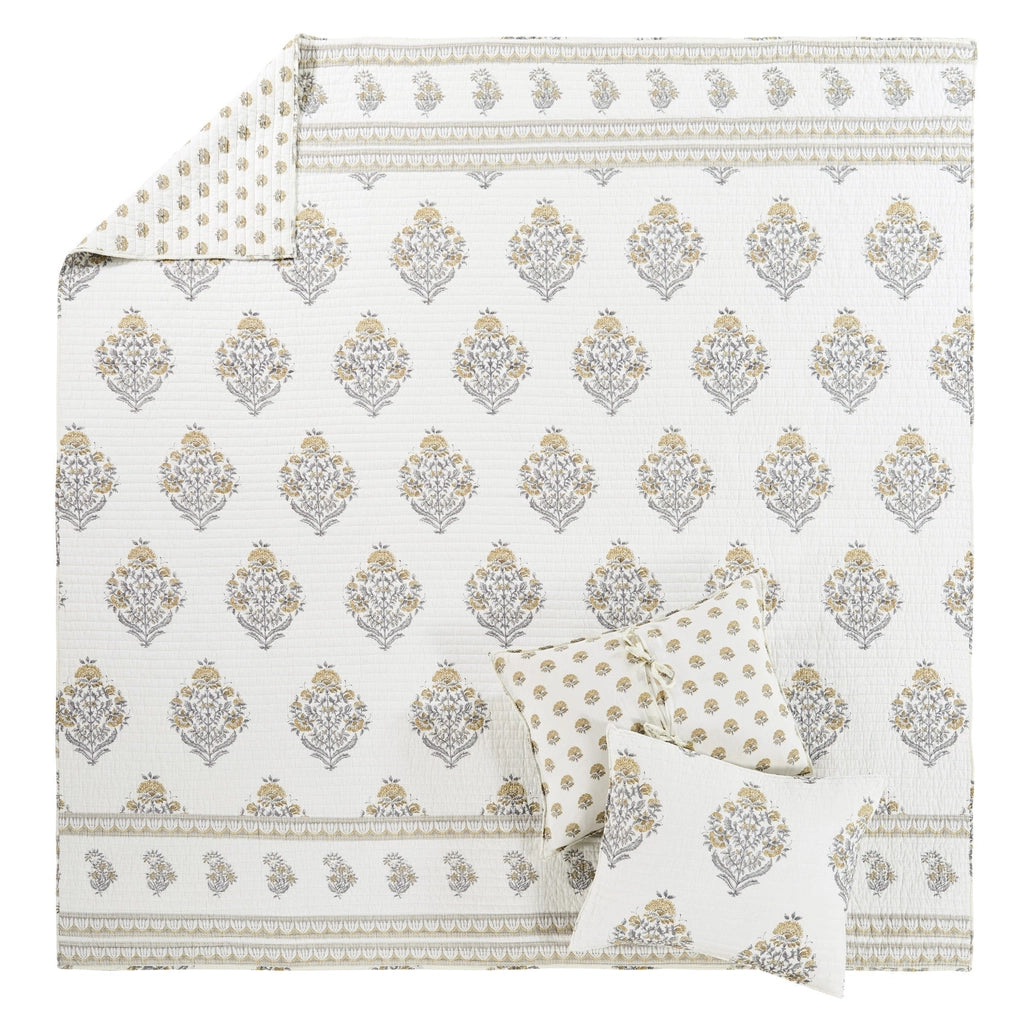 Ochre Kamira Bedding Quilt Set
