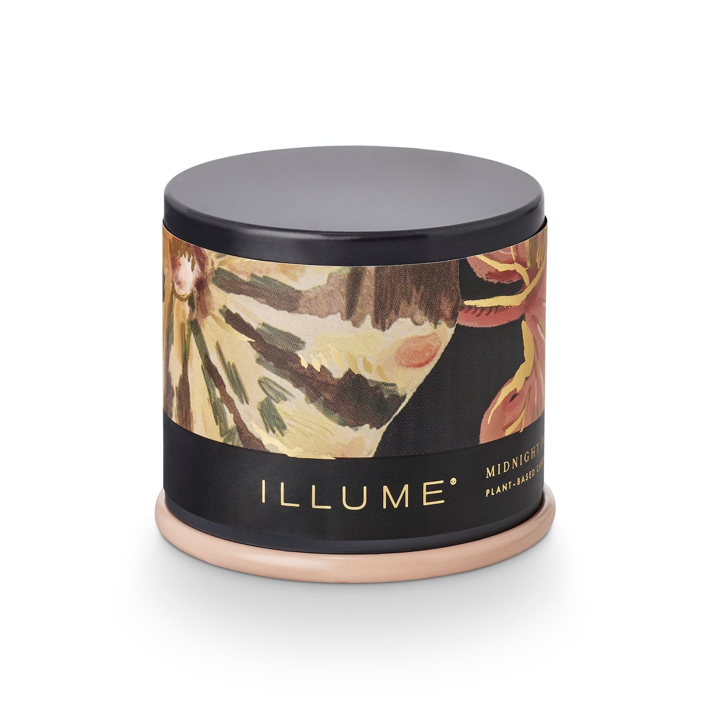 Midnight Pumpkin Demi Tin Candle
