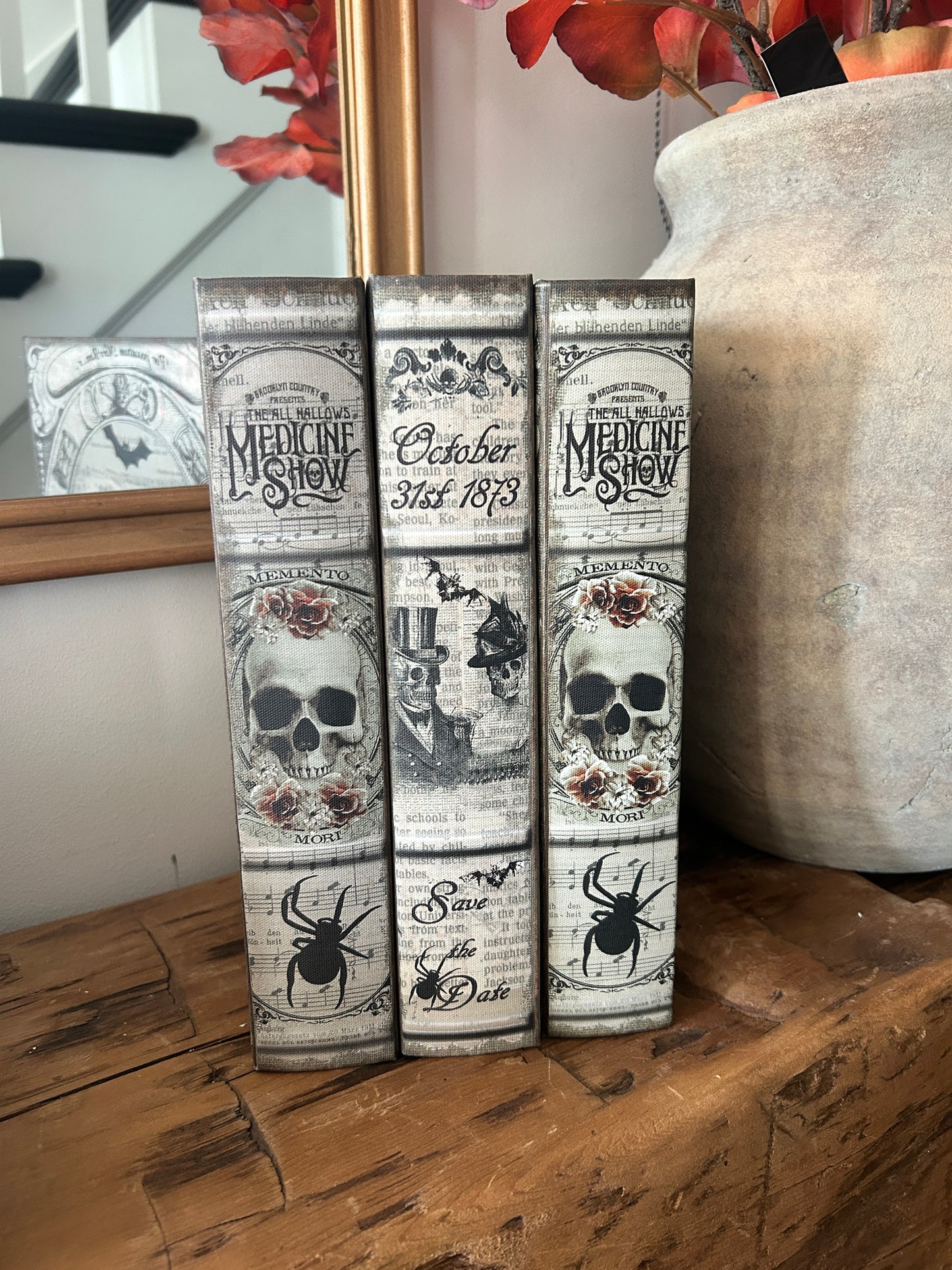 Fright Night Halloween Storage Books