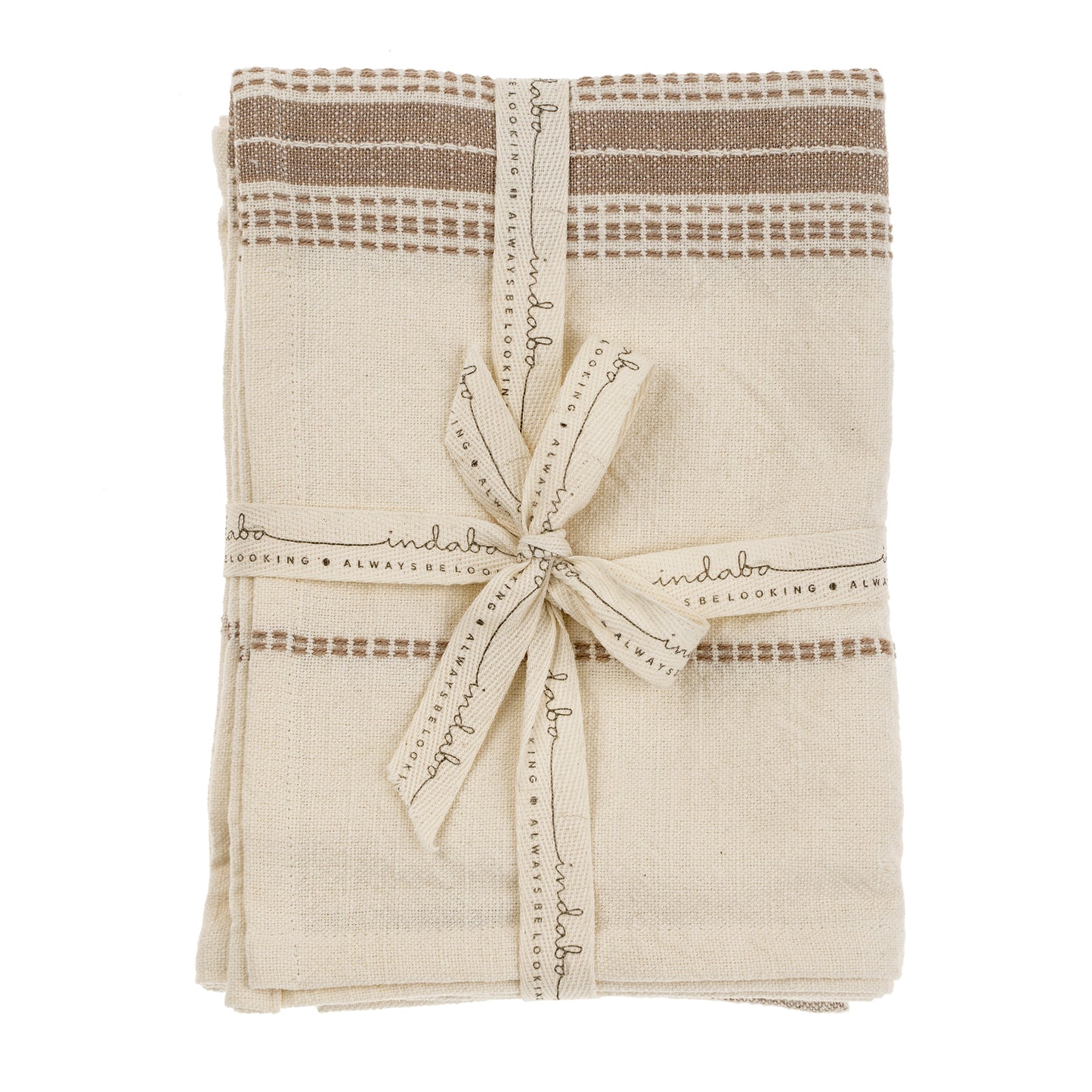 Taupe Portofino Tea Towel Set