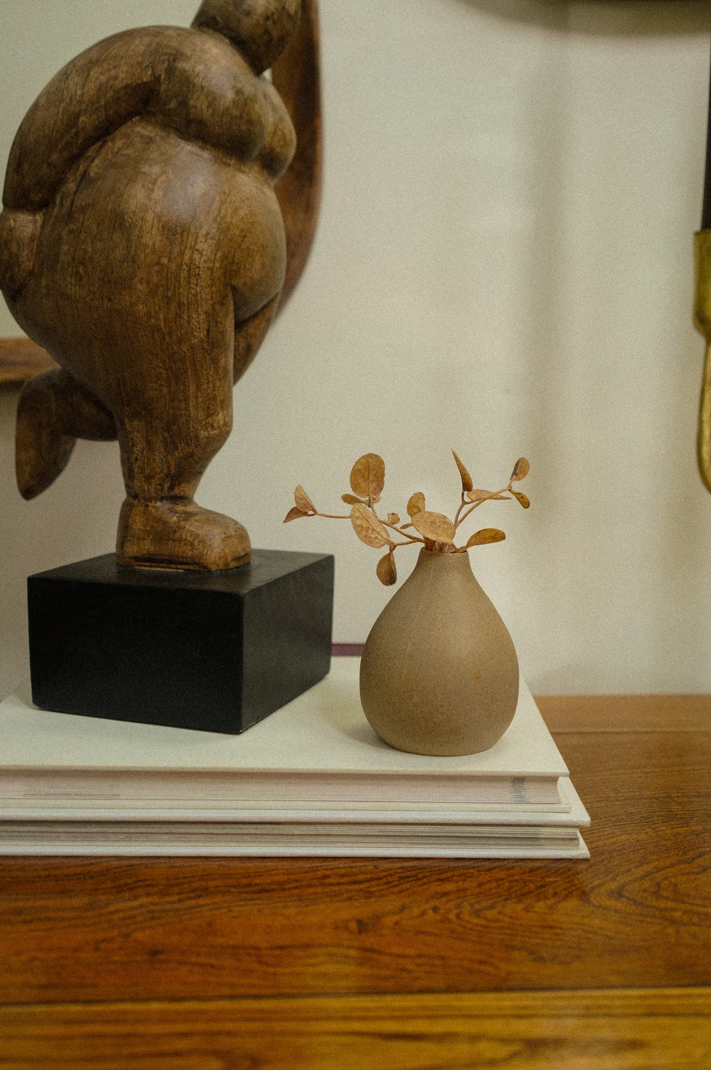 Terracotta Rockform Bud Vase