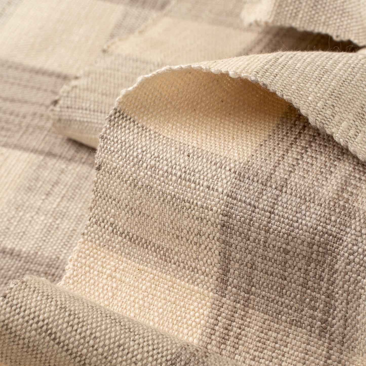 Stone Grace Gingham Table Runner-108"