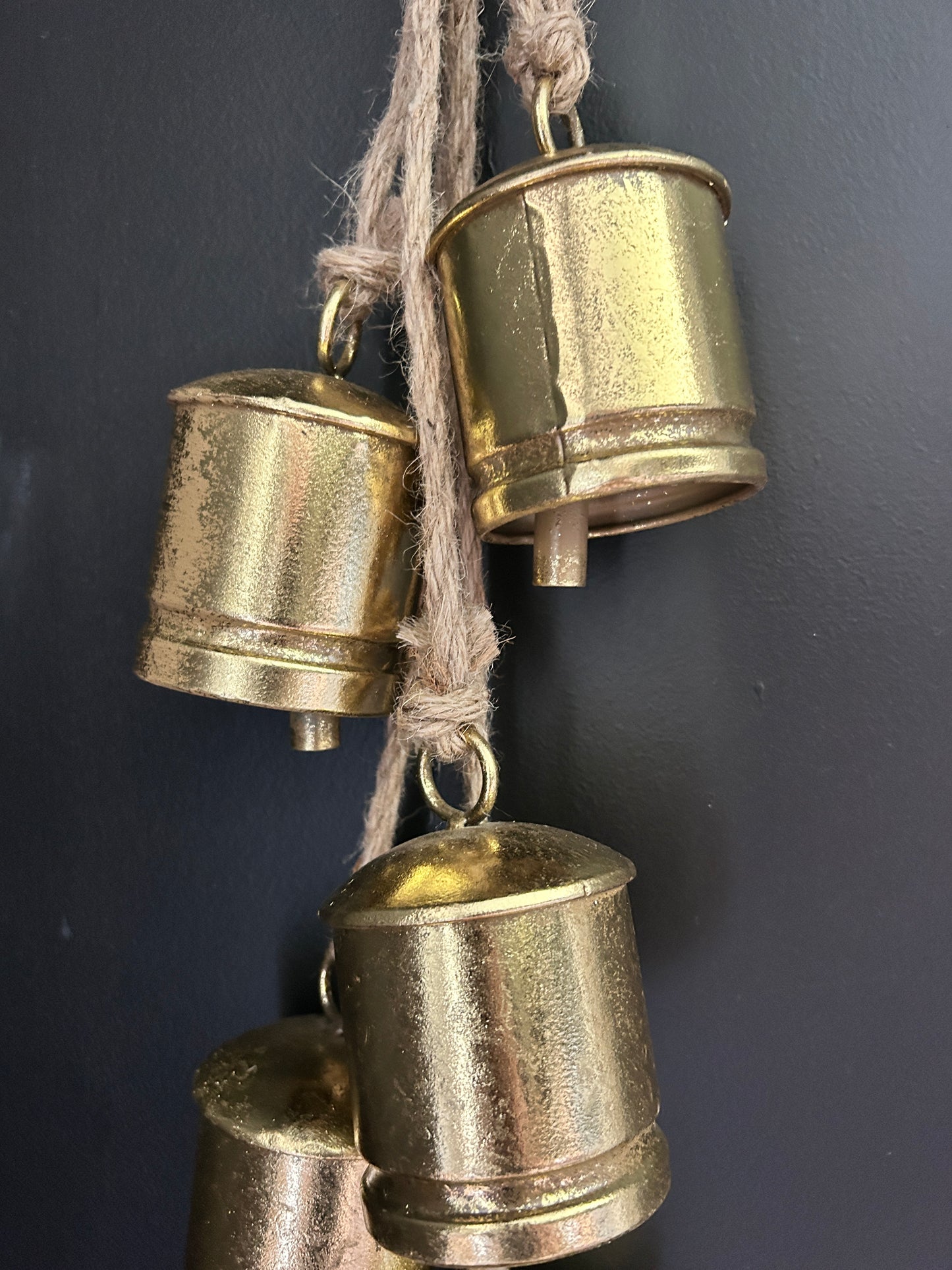 Gold Cowbell Hanger