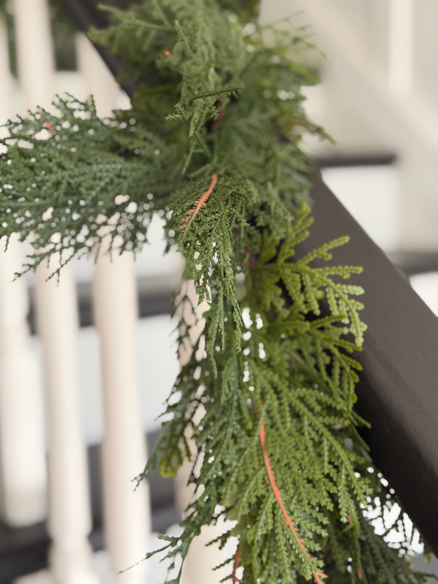 Real Touch Northern White Cedar Garland- 120"