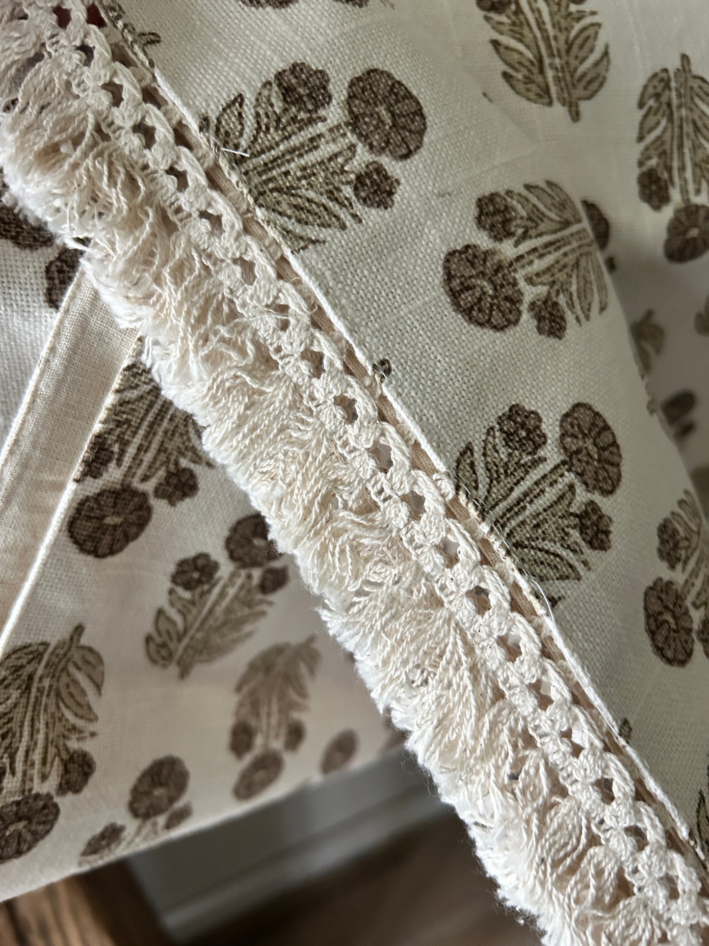Block Print Table Runner