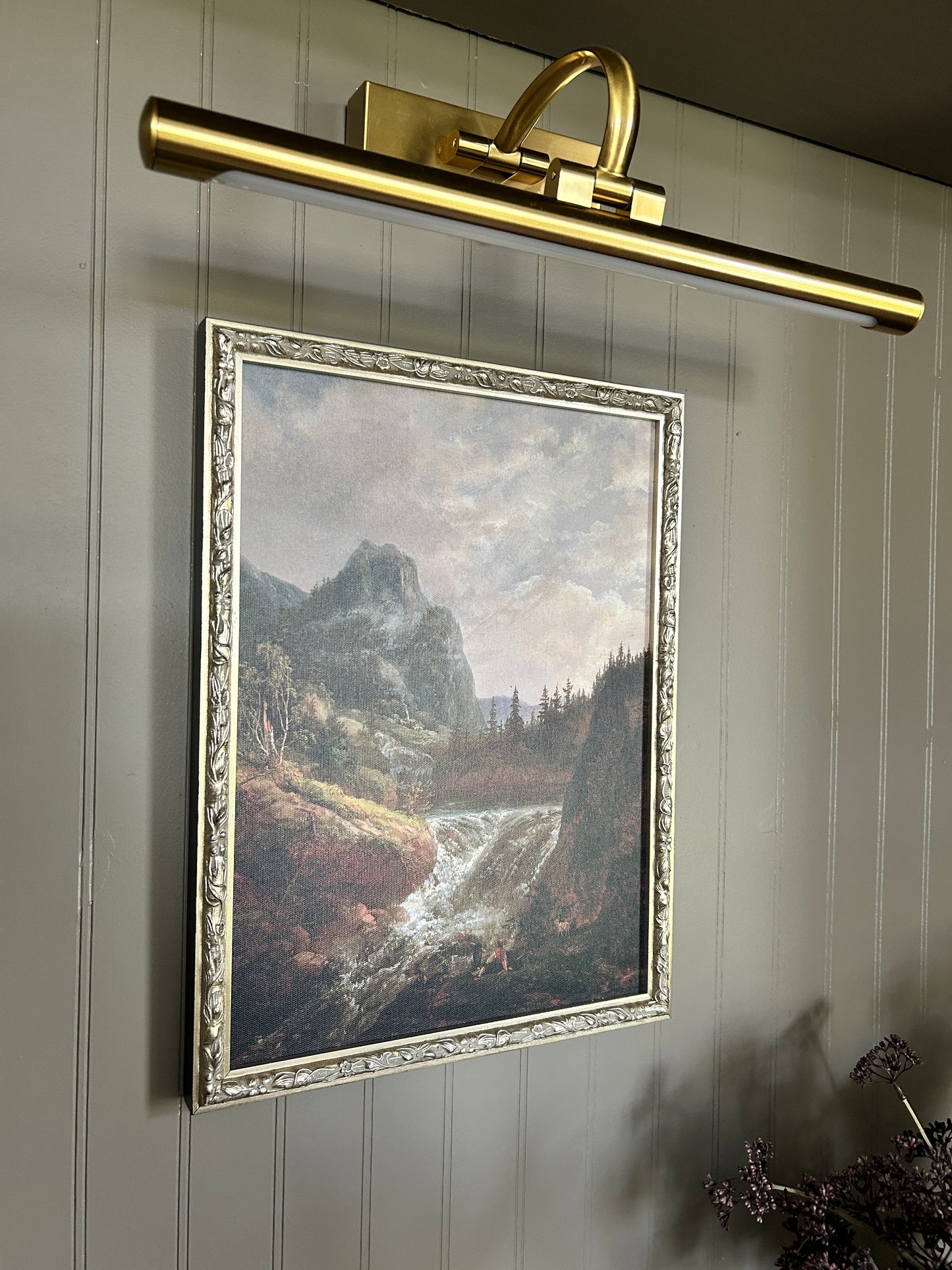 Shores of Time Silver Framed Art