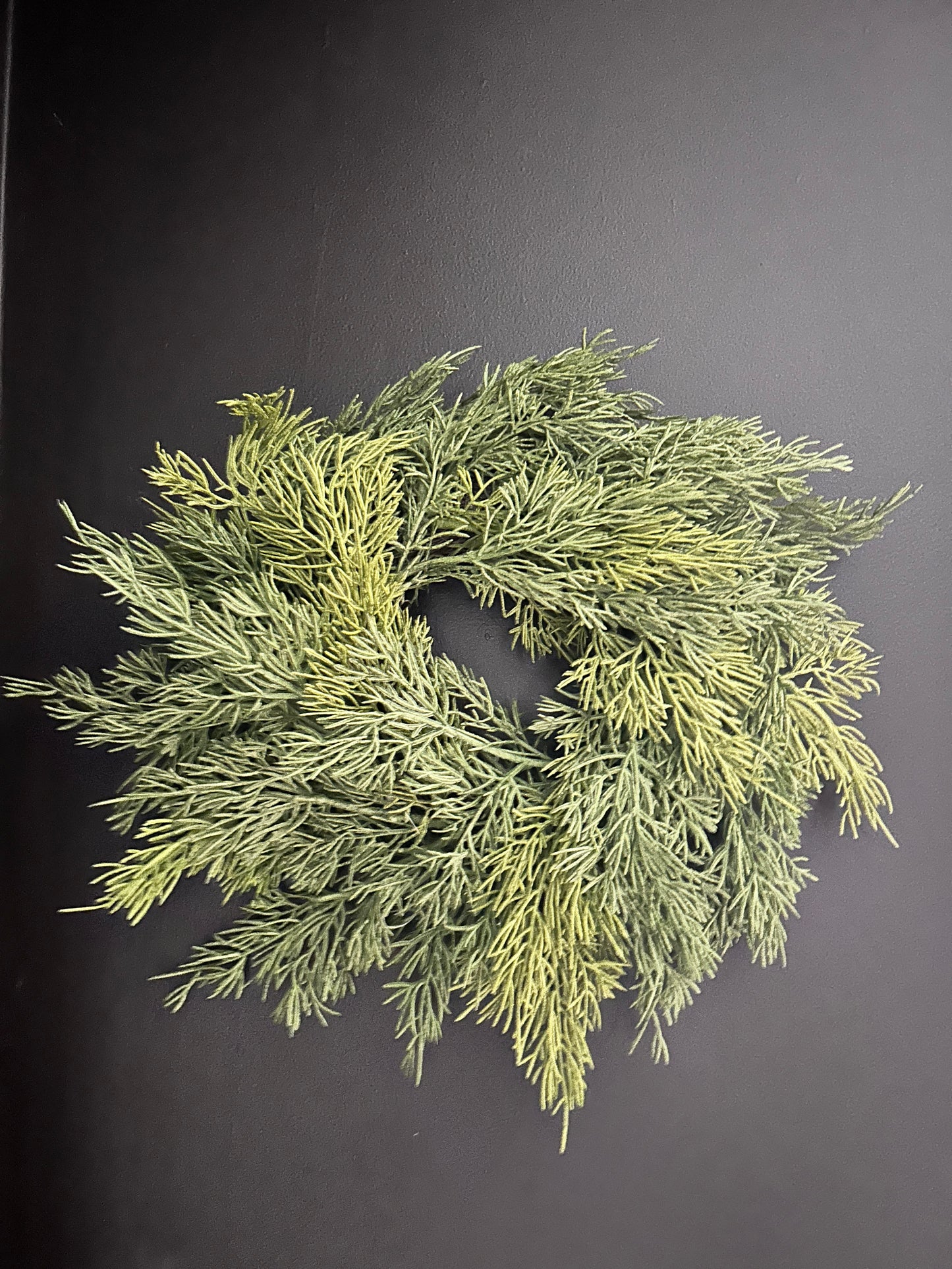 Real Touch Full Cedar Candle Ring