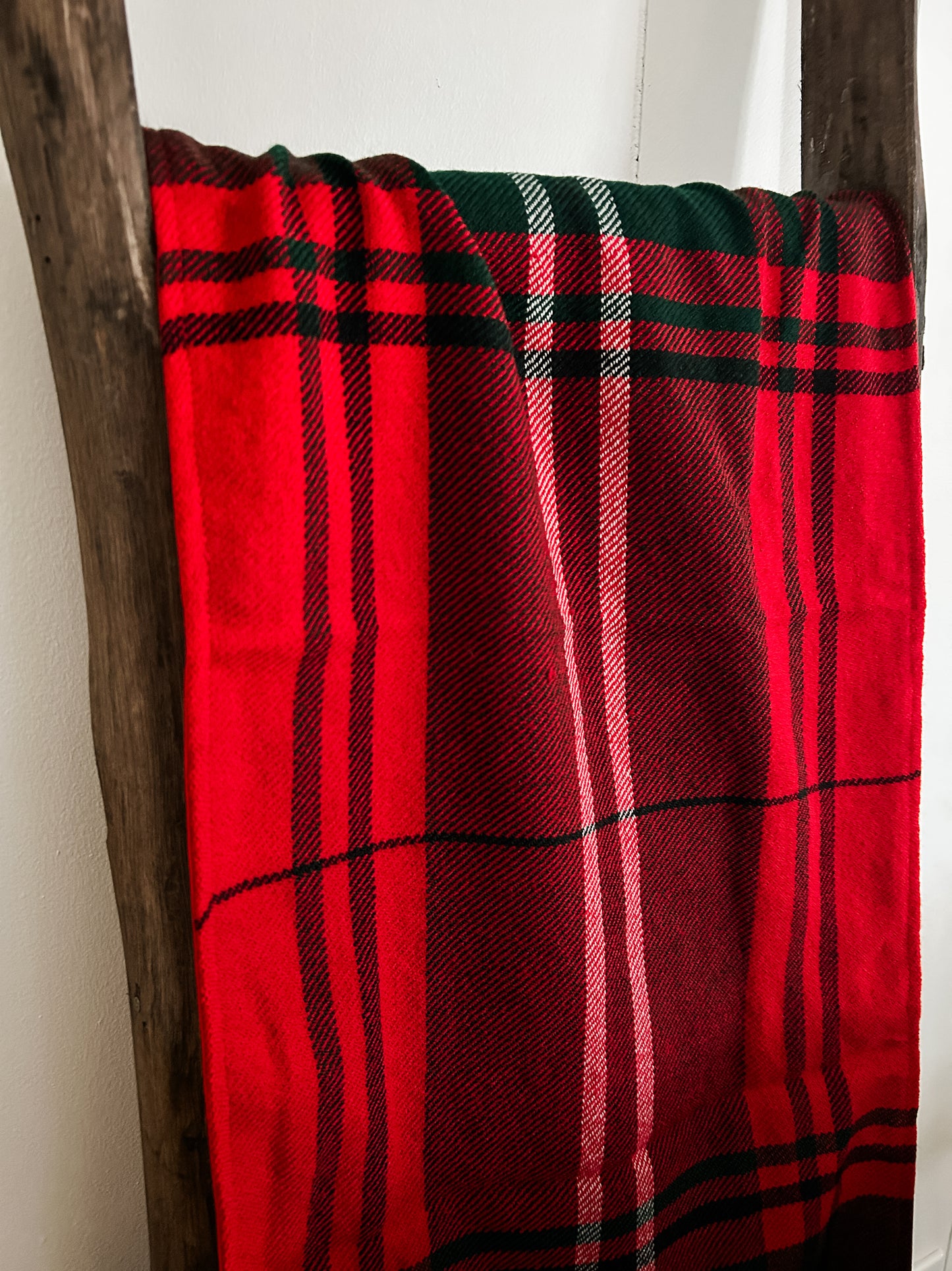 Red Tartan Table Runner