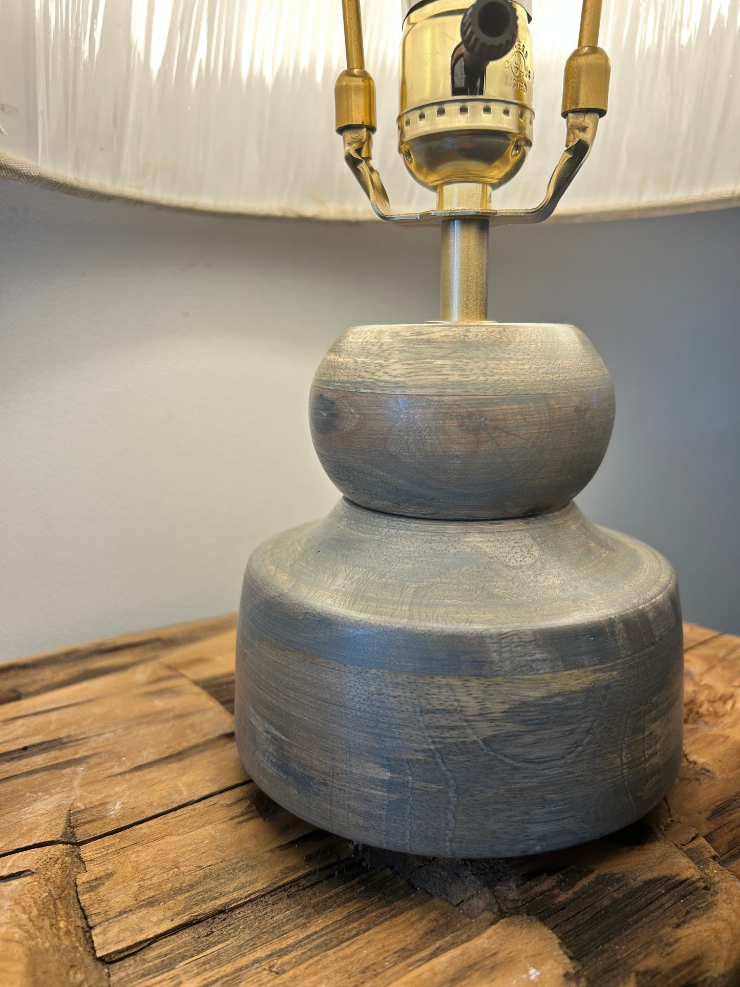 Mango Wood Mini Lamp