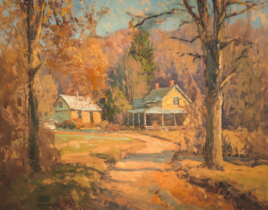 Homestead Sunset Print (no frame)