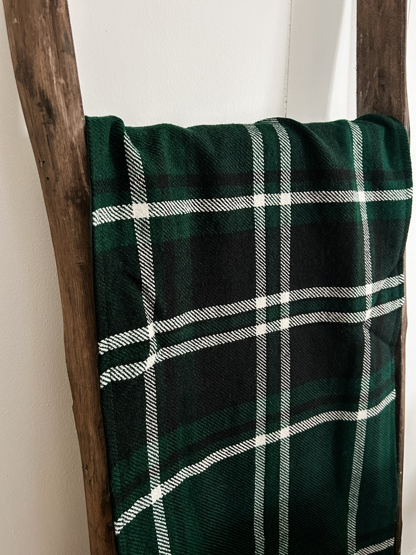Green Tartan Table Runner