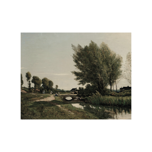 Vintage Landscape Art Print (no frame)