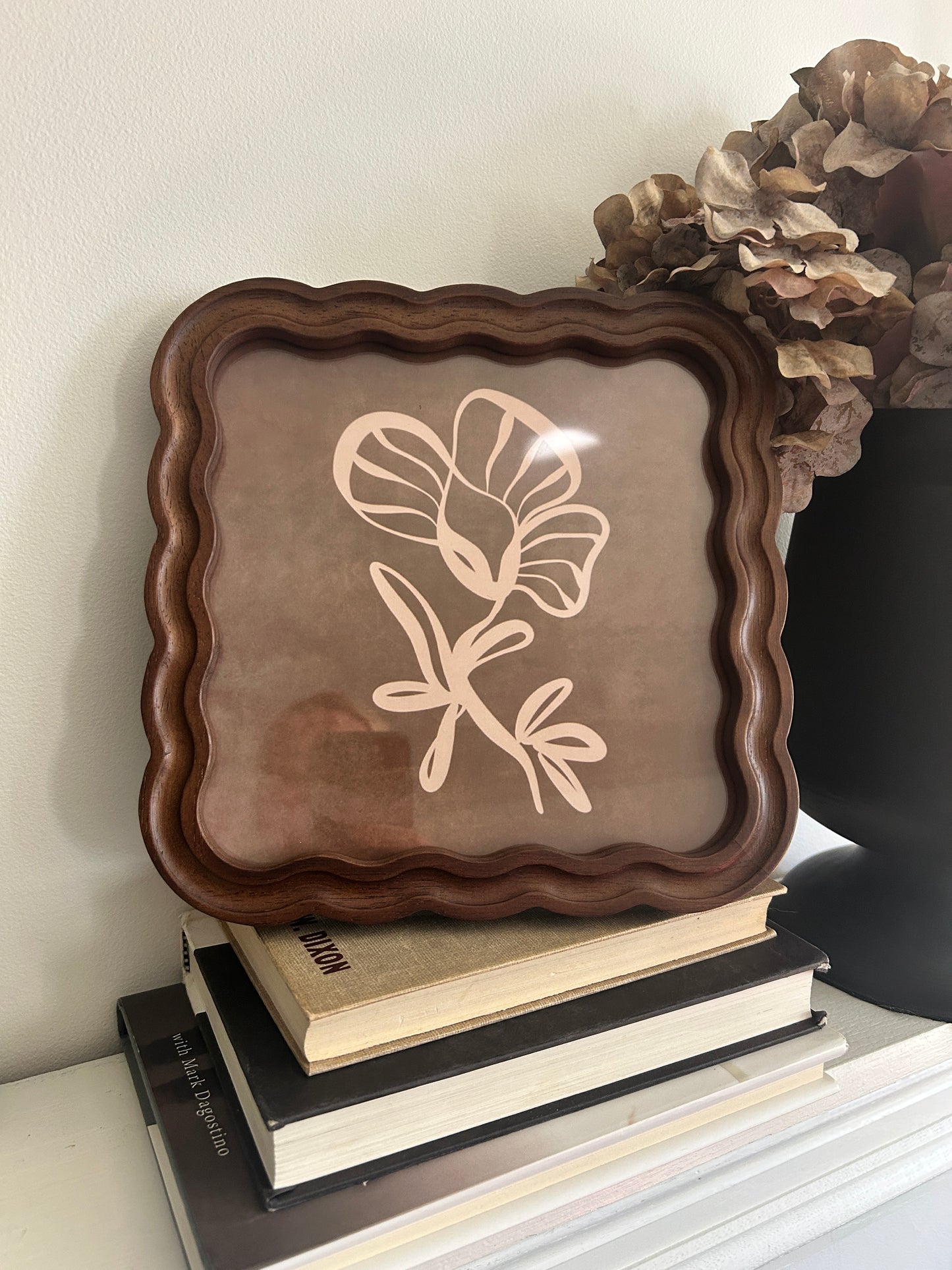 Square Rubberwood 8" x 8" Frame