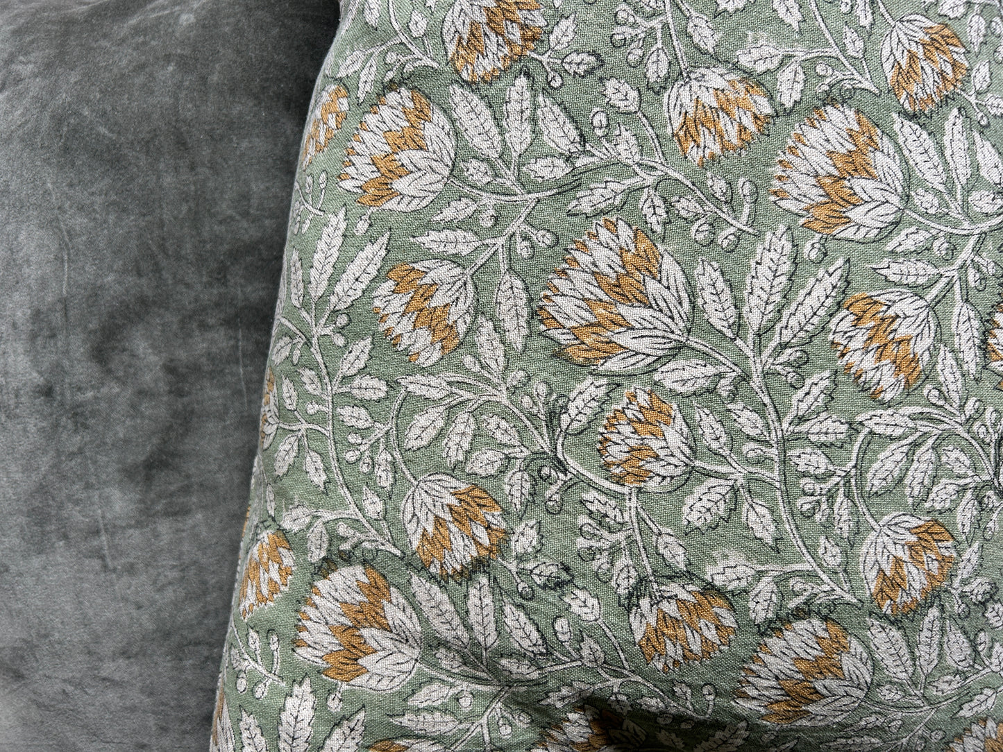 Varanasi Block Print Pillow