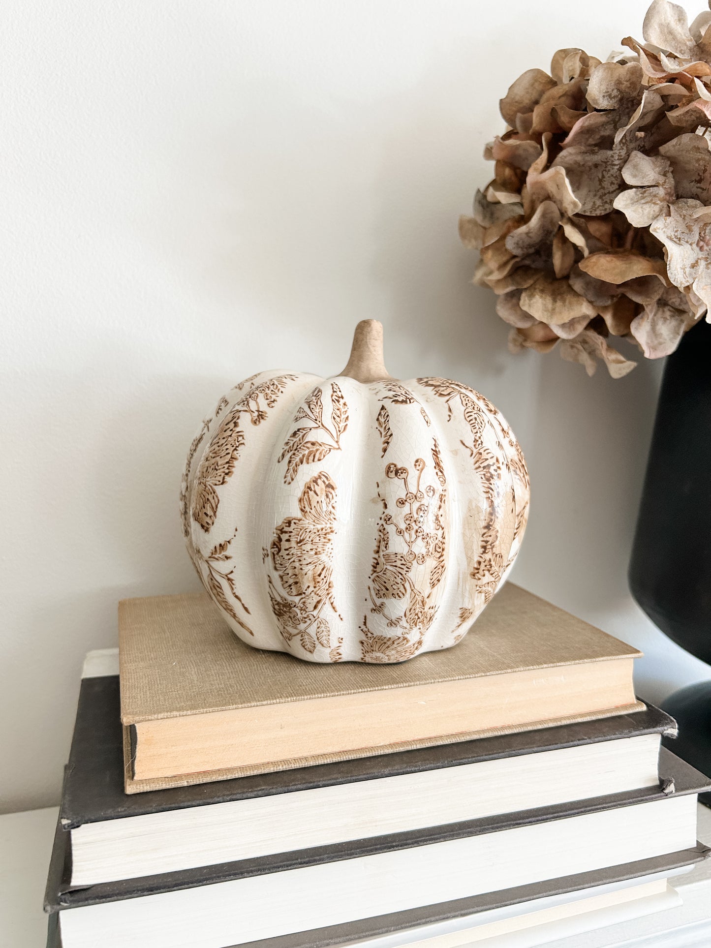 Floral Heirloom Pumpkin
