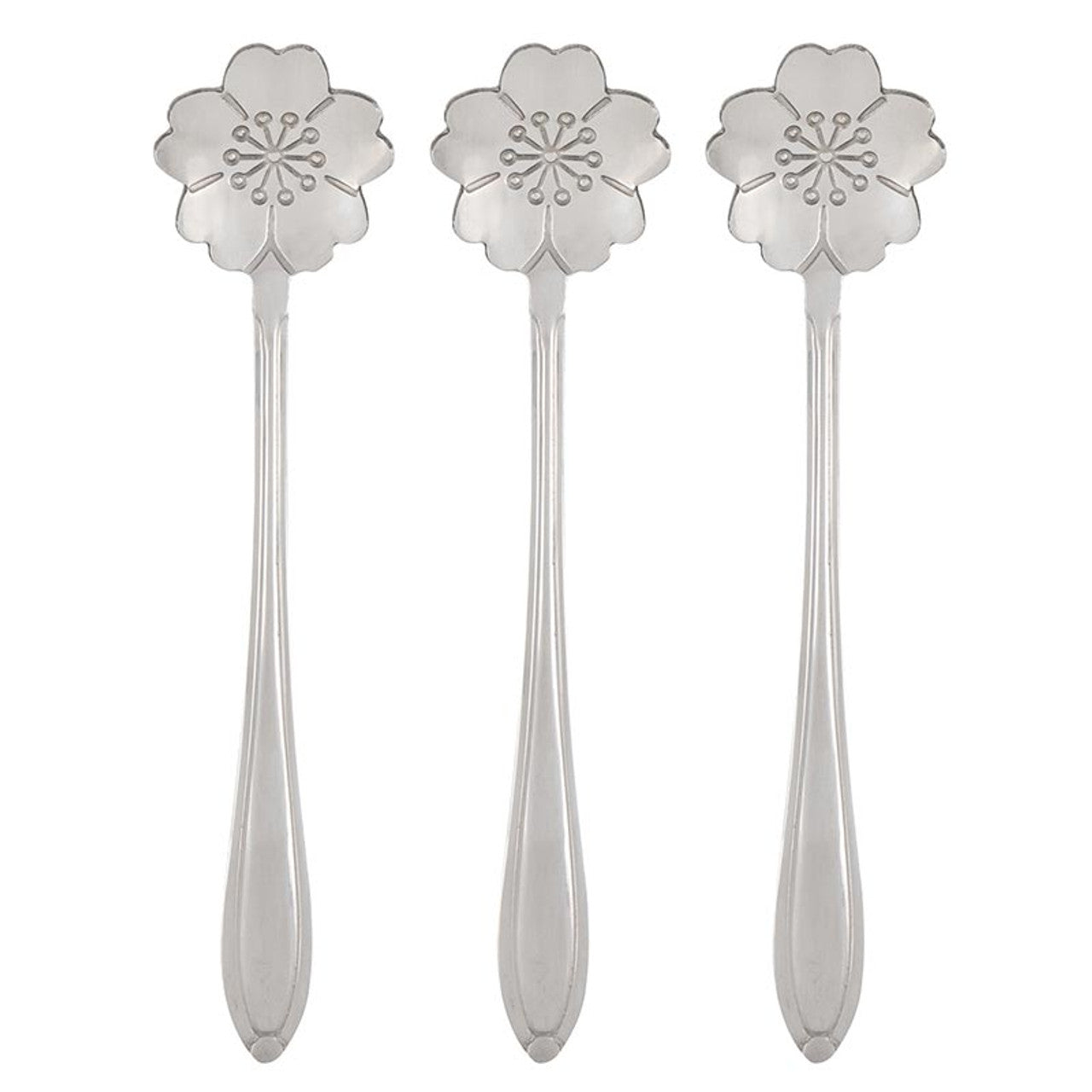 Flower Stainless Steel Spoon Set