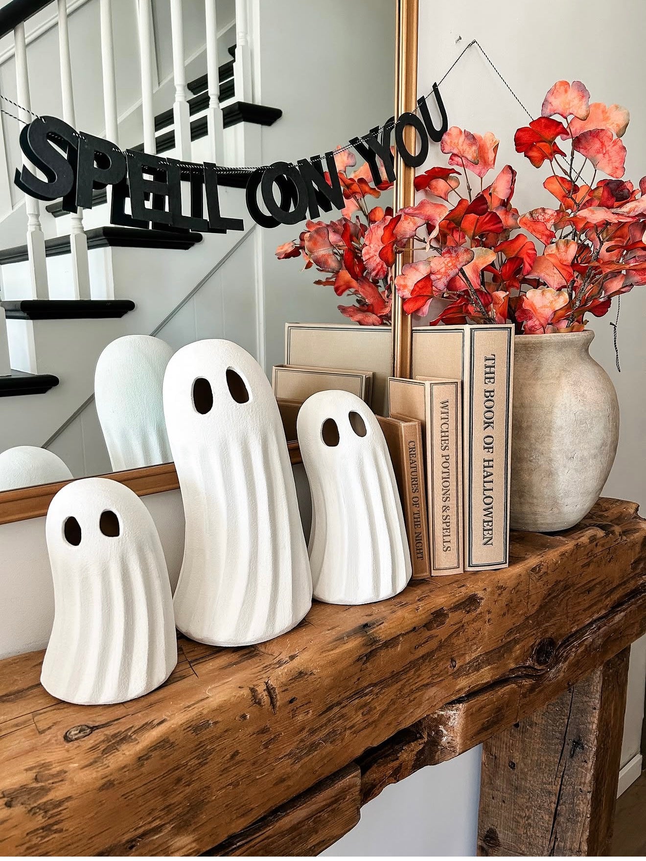 Small Matte White Ghost- Best seller!
