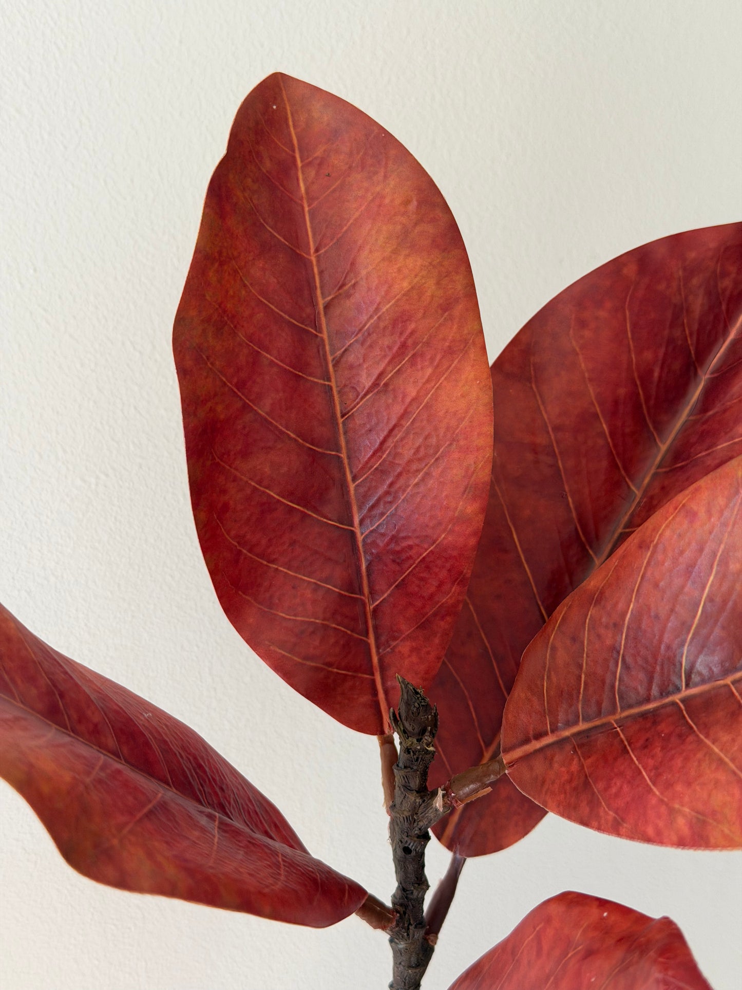 Copper & Red Magnolia Spray- 18"
