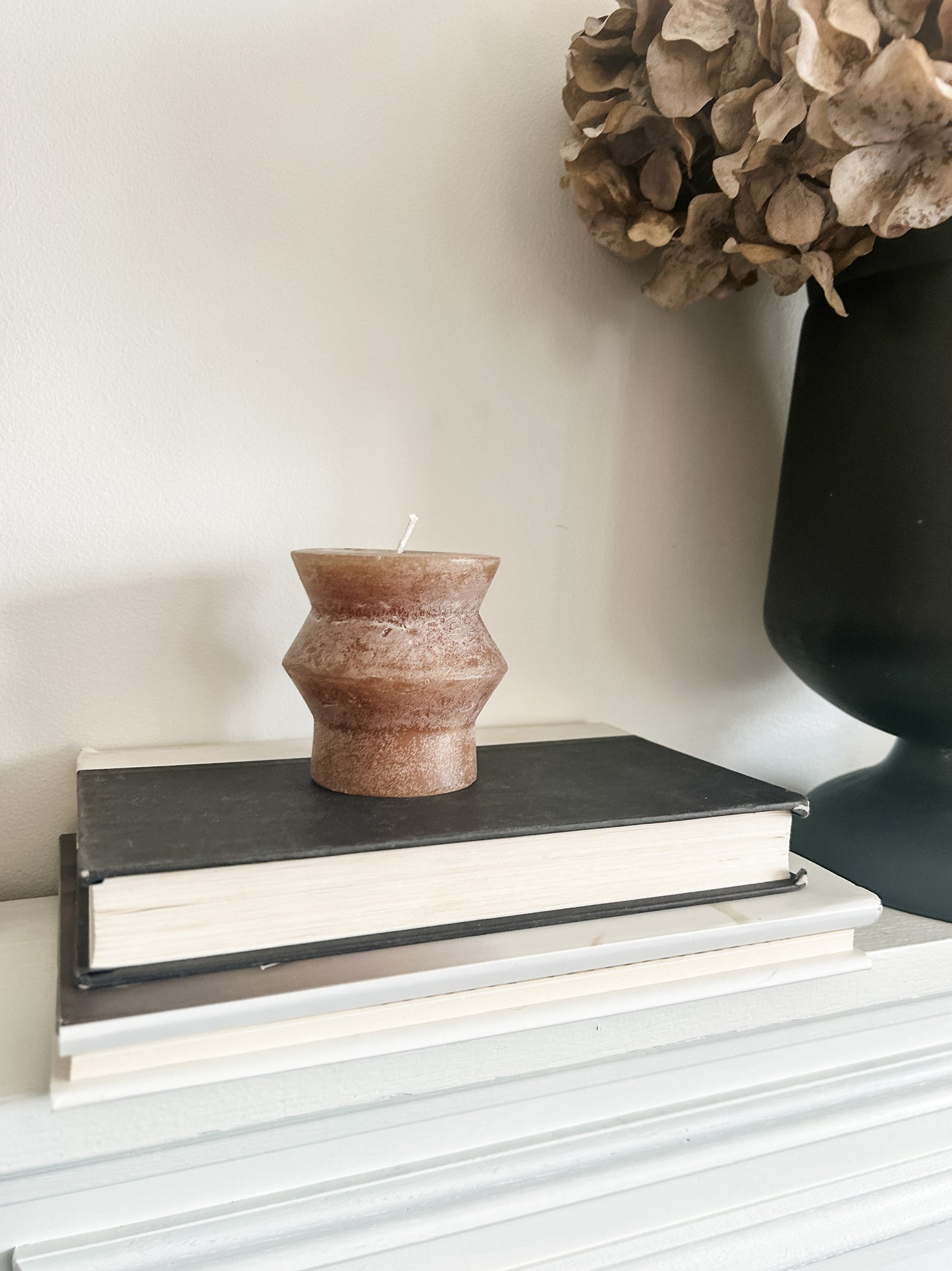 Cappucino Totem Pillar Candle