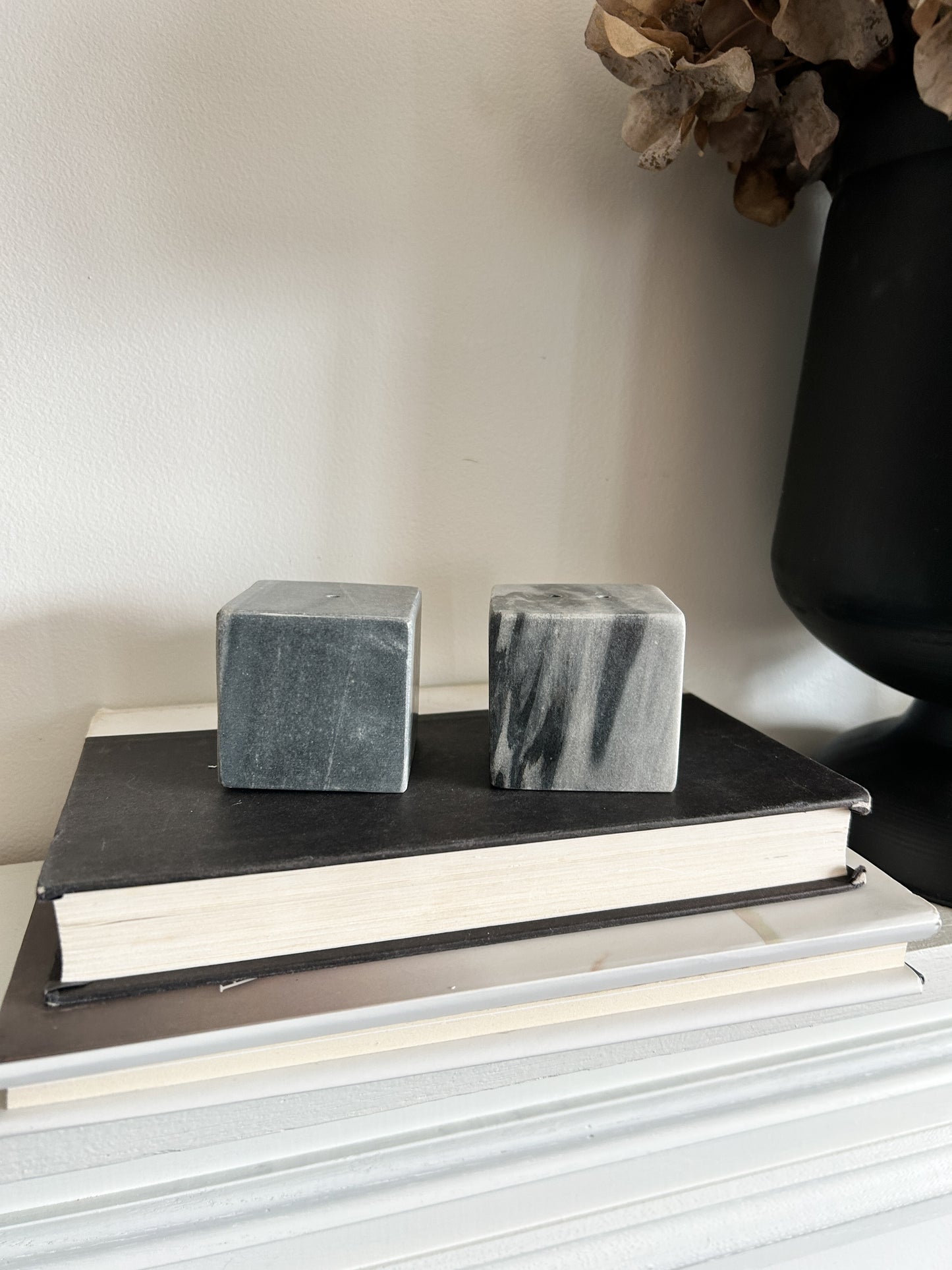 Marble Salt & Pepper Sets - Assorted Colour