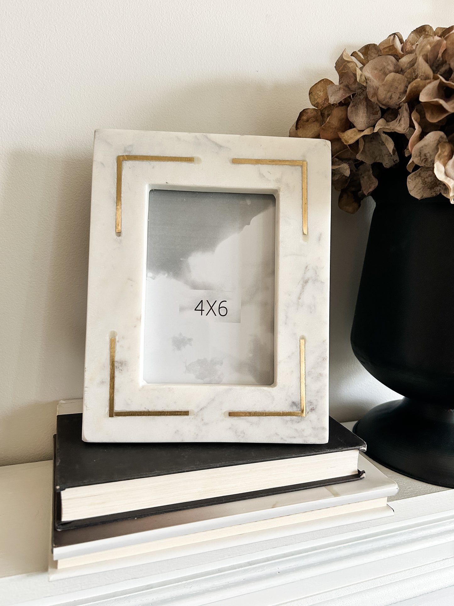 Marble 4x6 Photo Frame