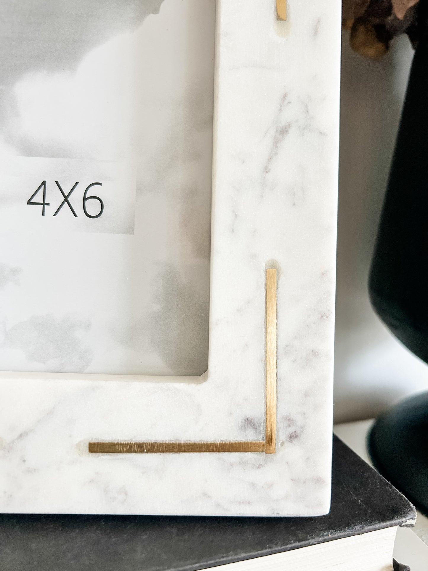 Marble 4x6 Photo Frame
