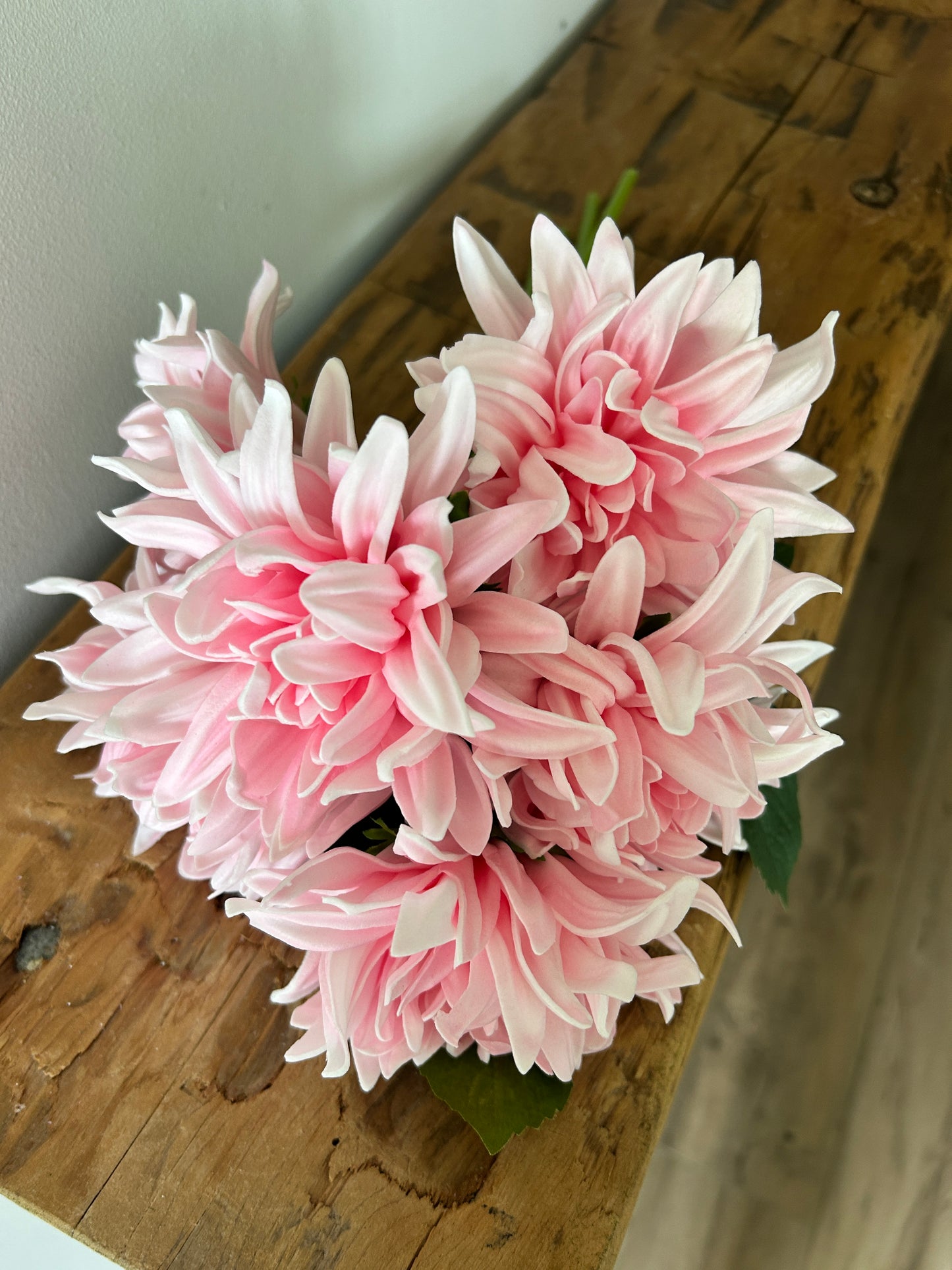 Pink Real Touch Dahlia Bundle