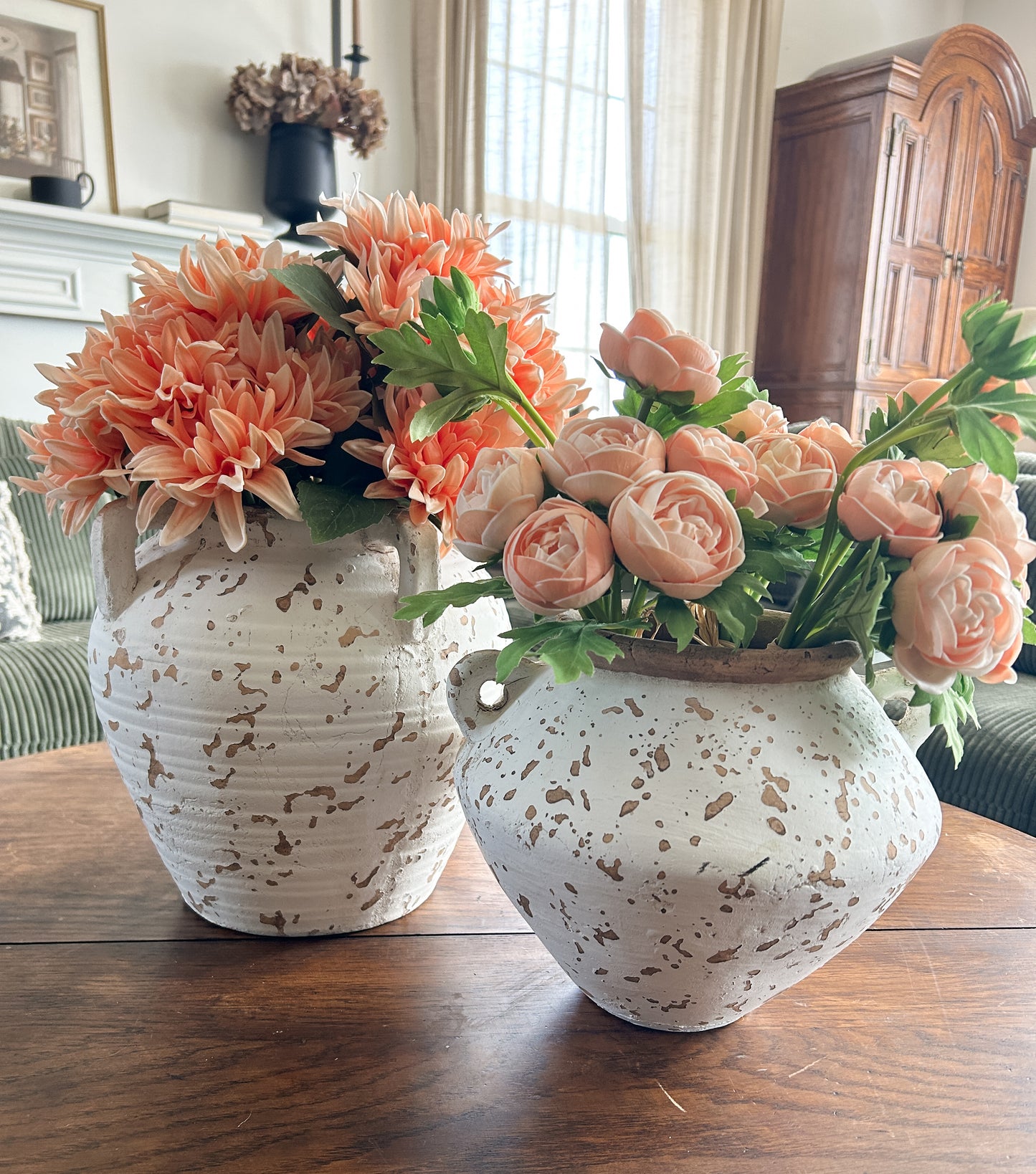 Large Lucy Rustic Terracotta Vase