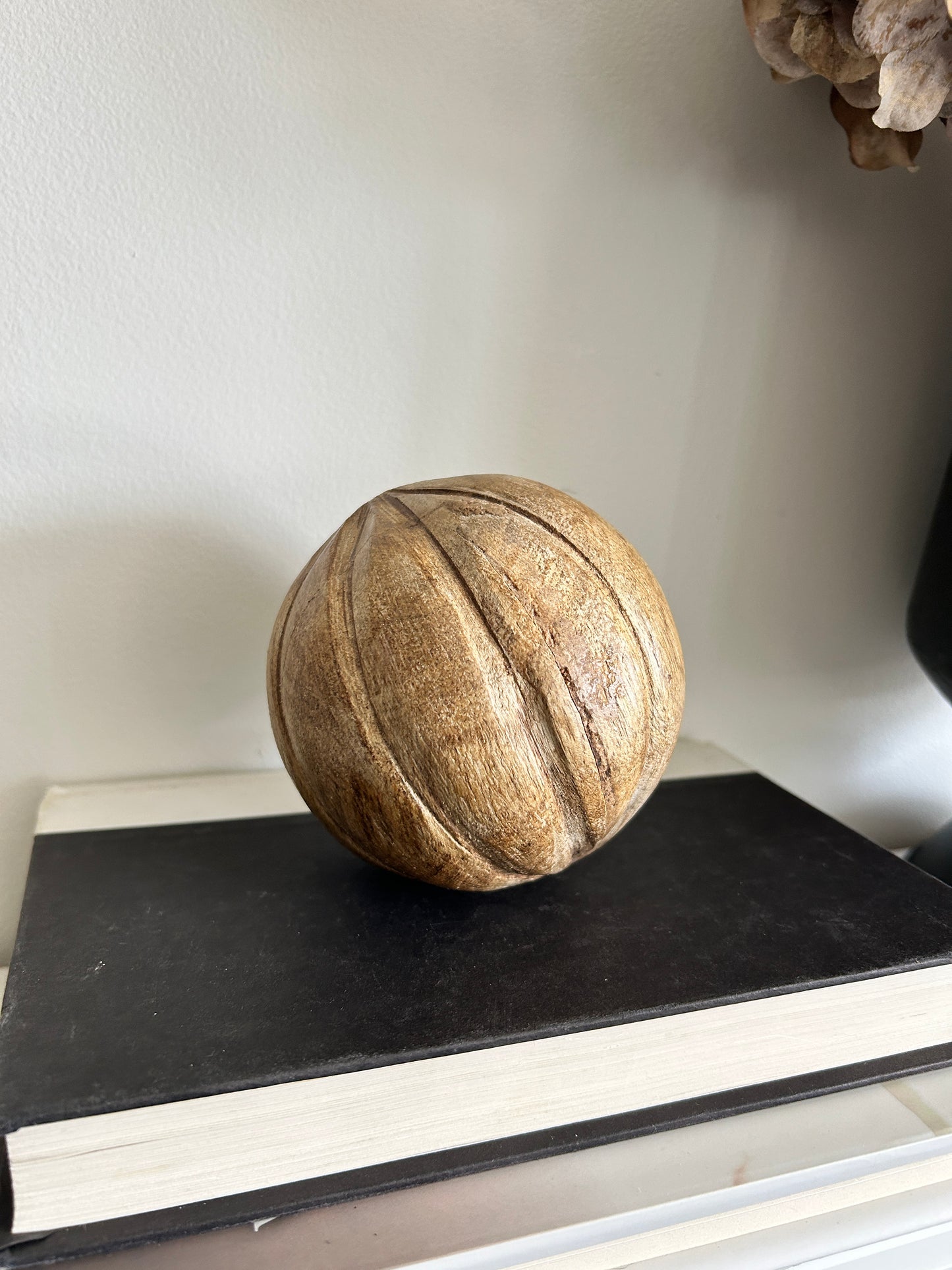Wood Carved Ball