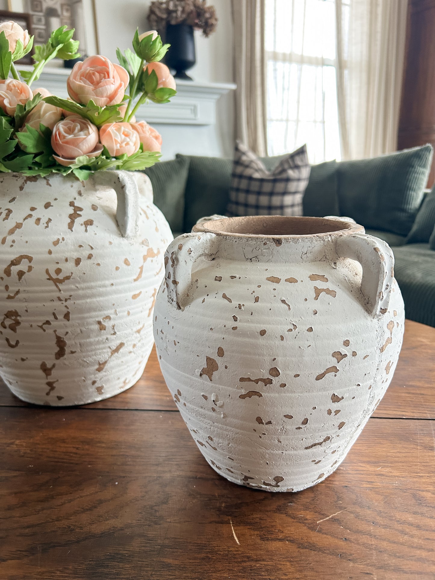 Medium Lucy Rustic Terracotta Vase