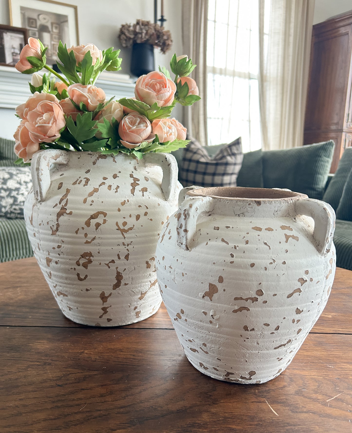 Medium Lucy Rustic Terracotta Vase