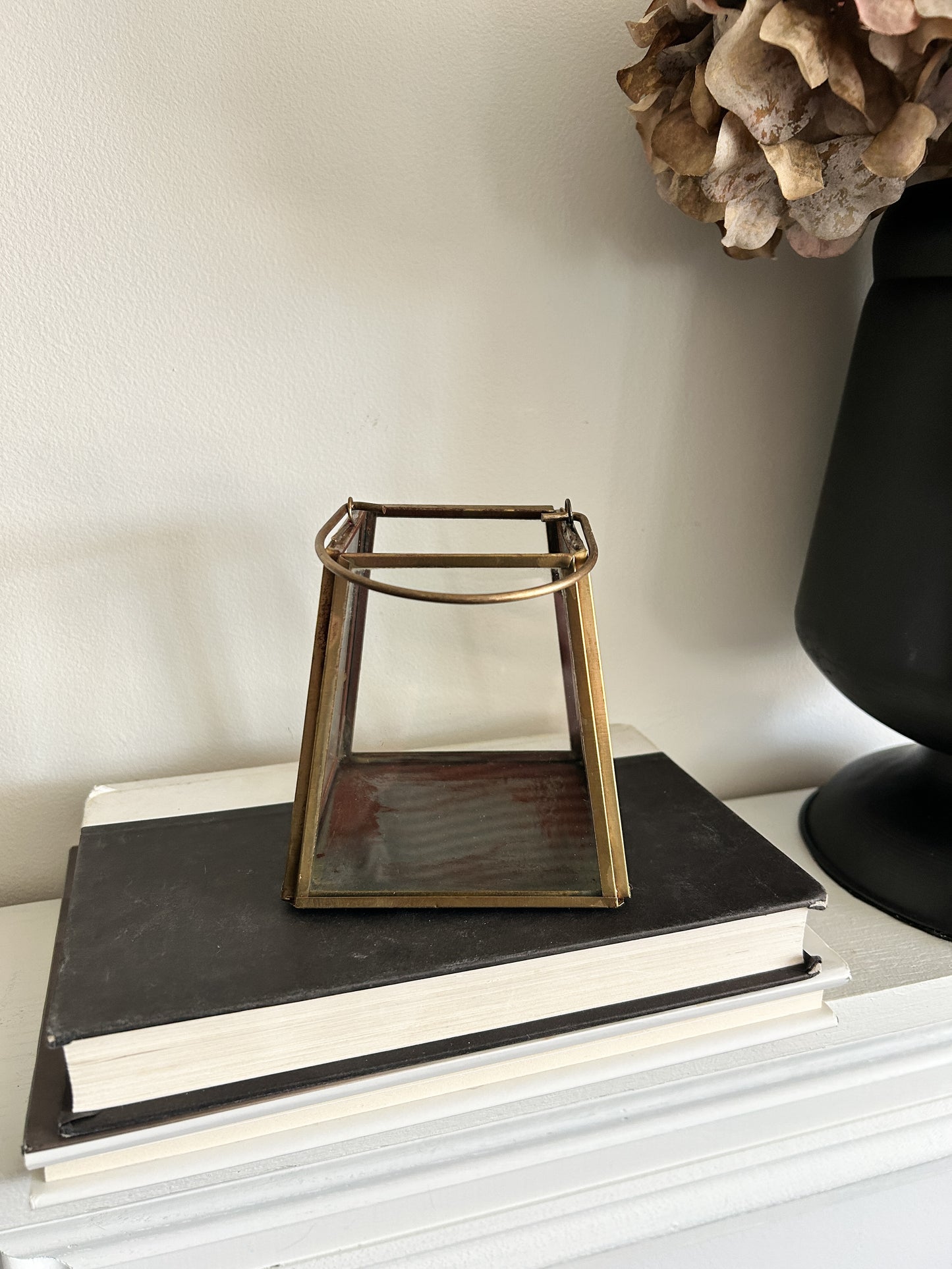 Mini Open Brass Lantern