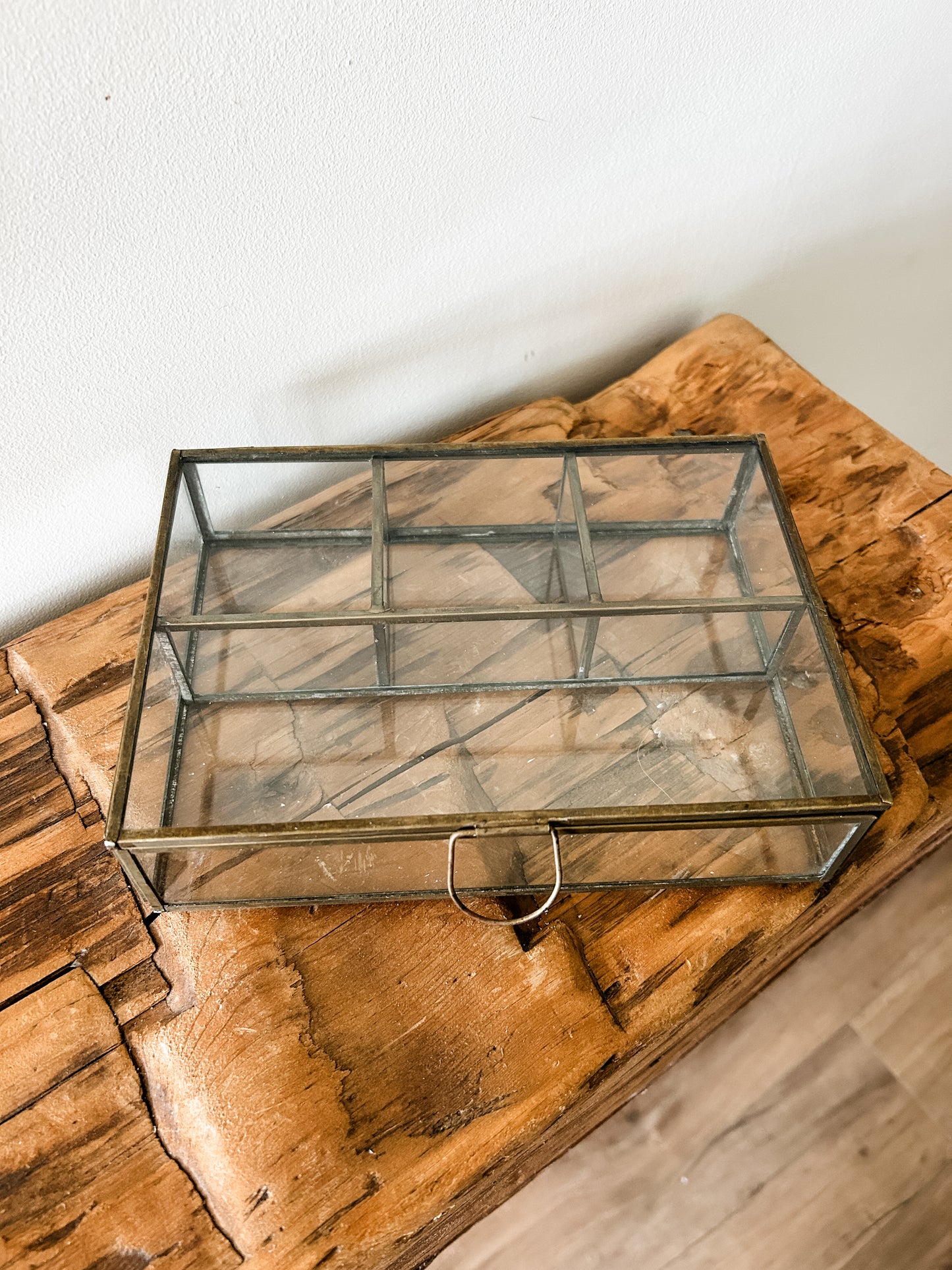 Aged Antique Jewelry Box