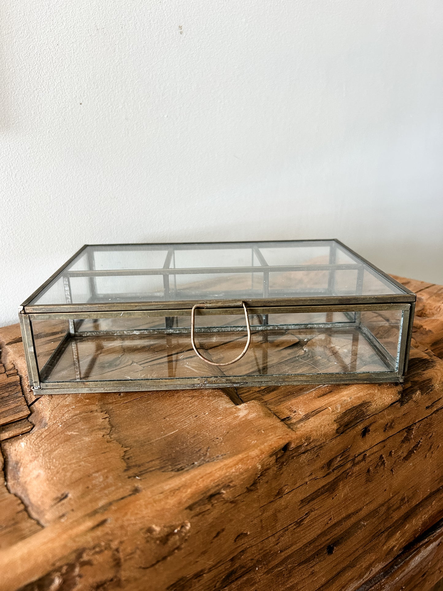 Aged Antique Jewelry Box