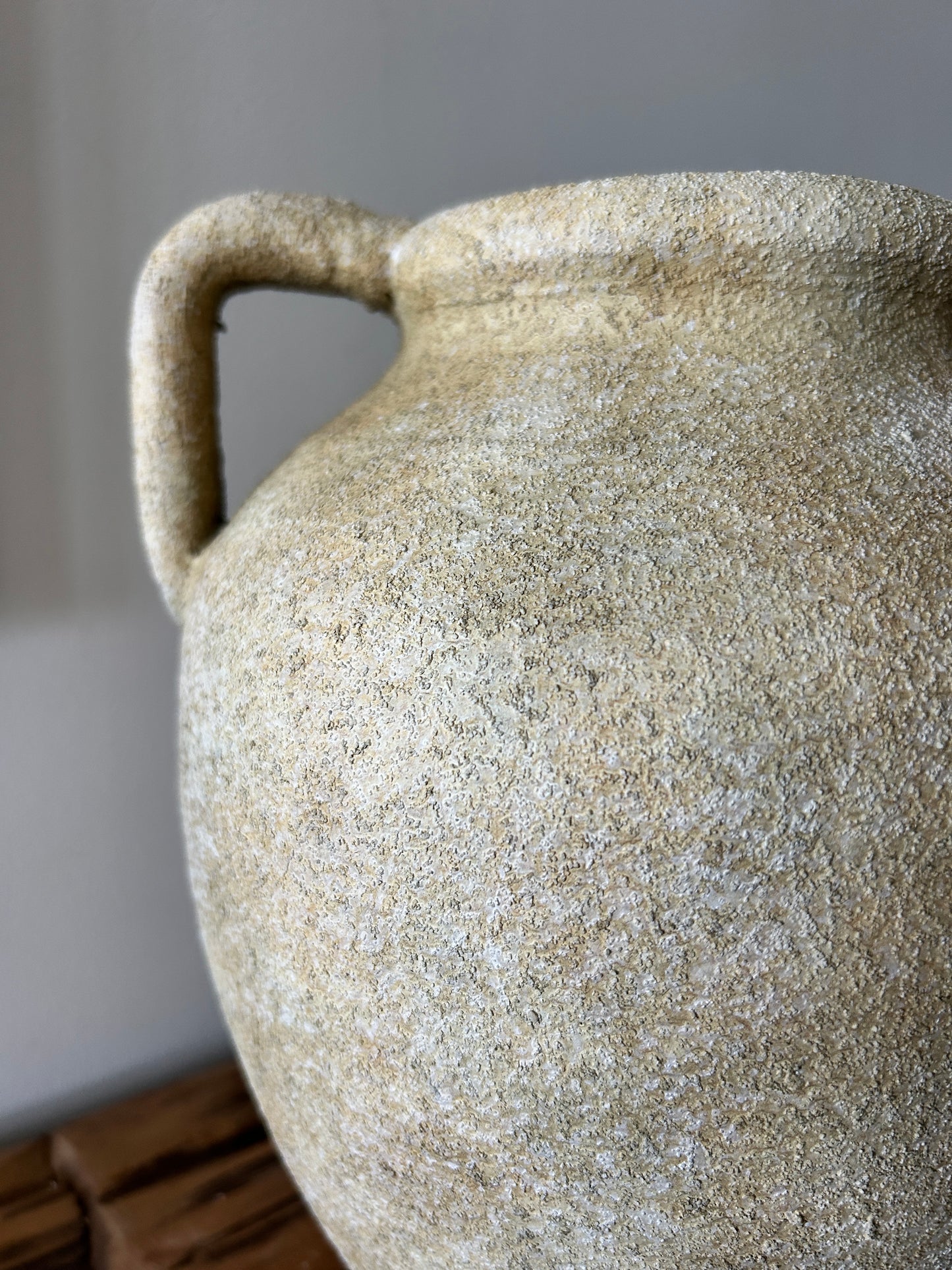 Raven 2-Handle Artisan Vase