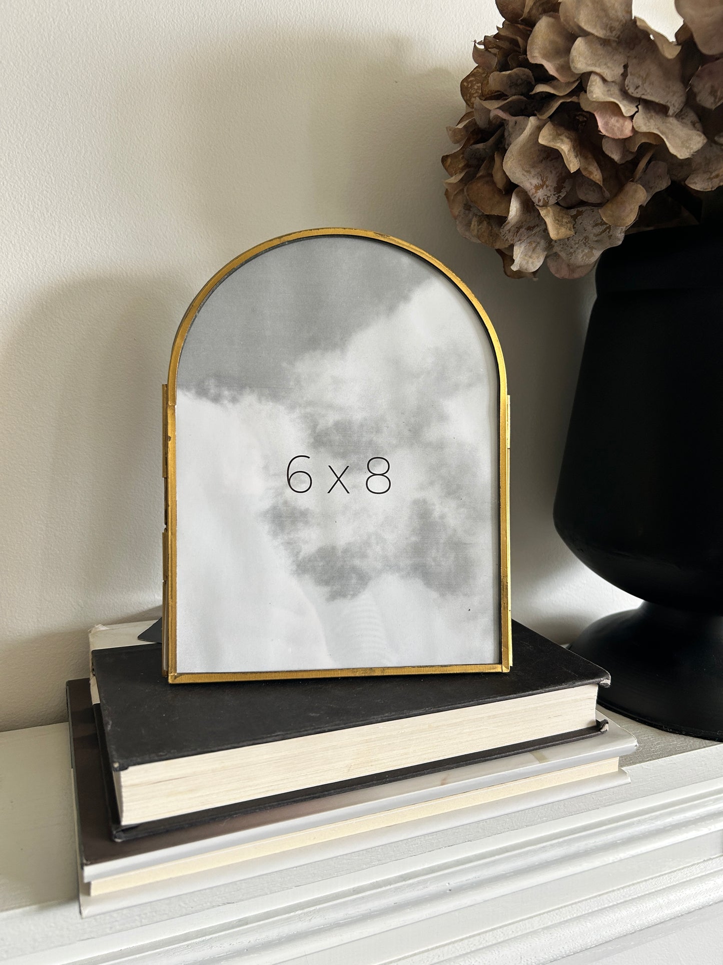 Arch Brass Photo Frame