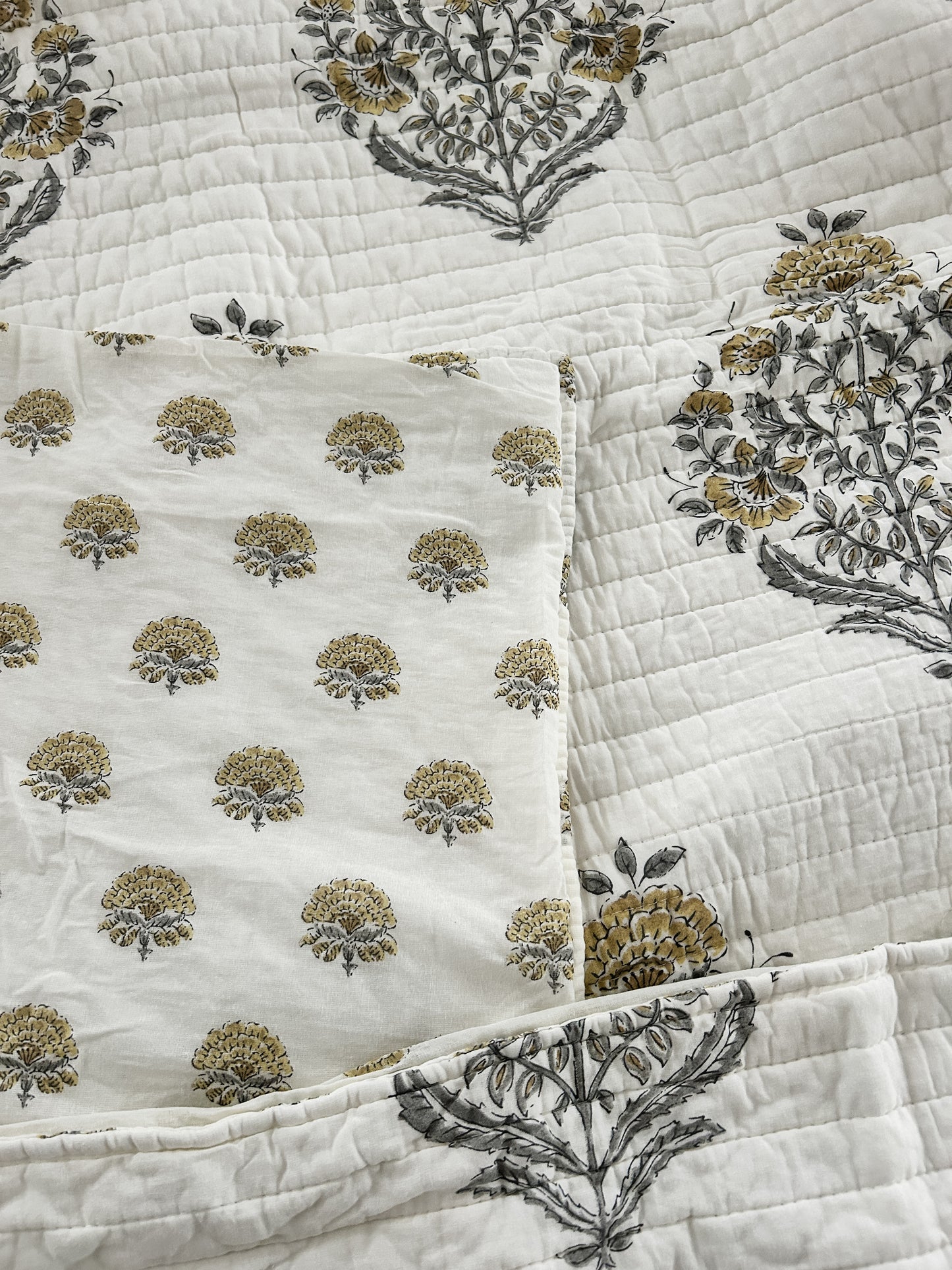 Ochre Kamira Bedding Quilt Set