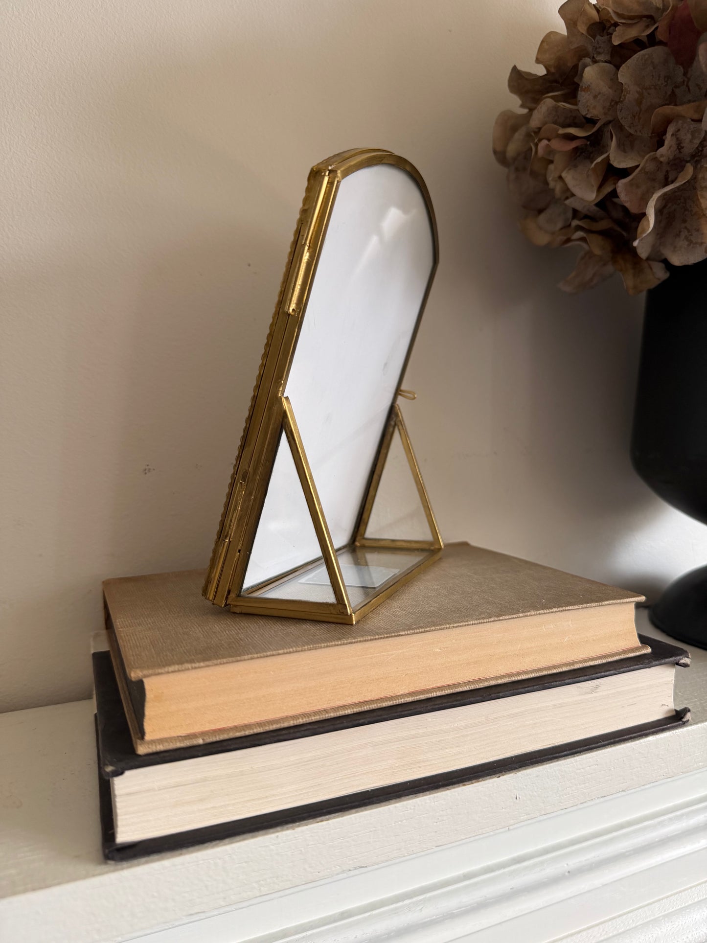 Arch 4x6 Brass Photo Frame