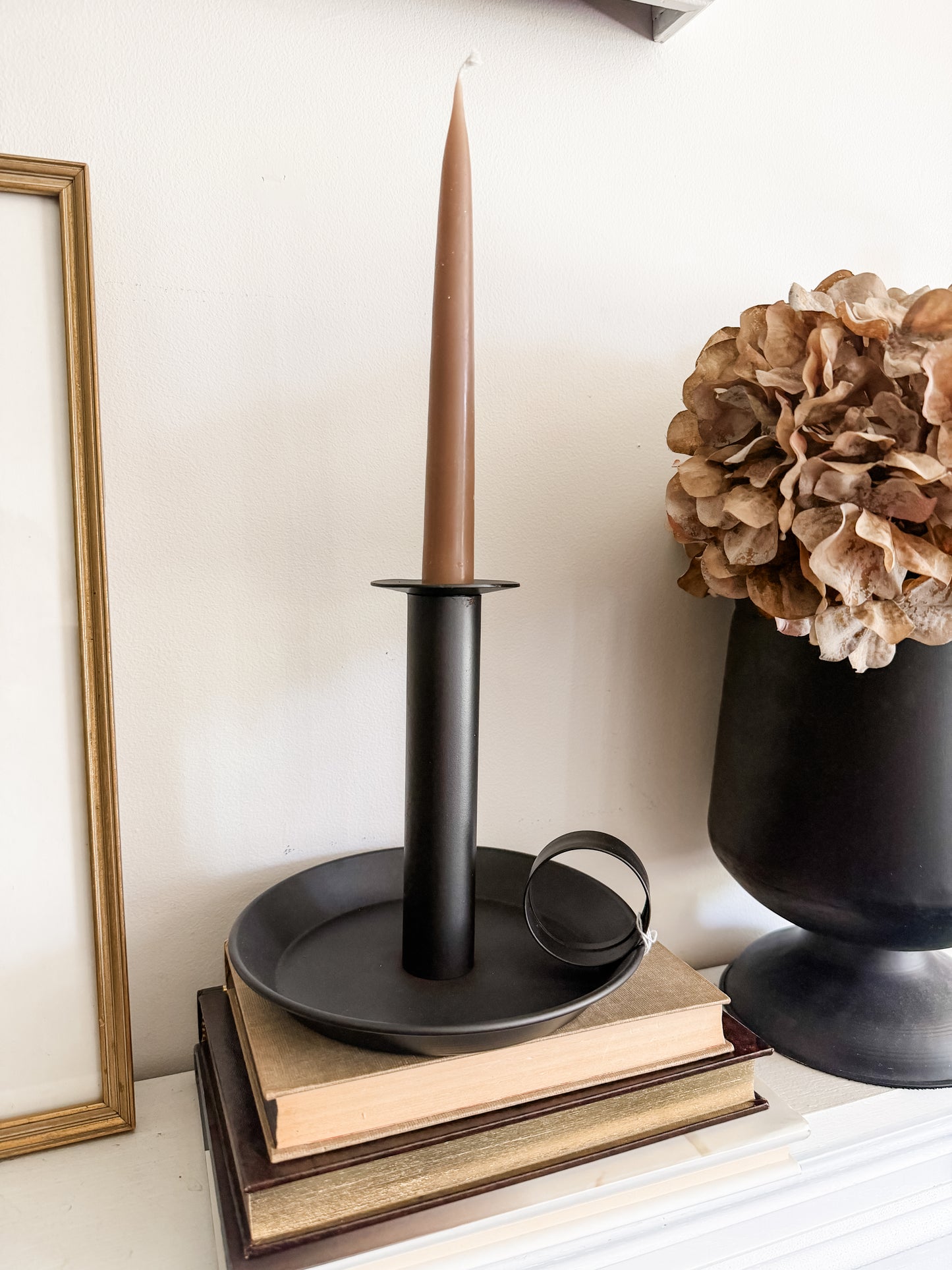 Raised Metal Candle Holder