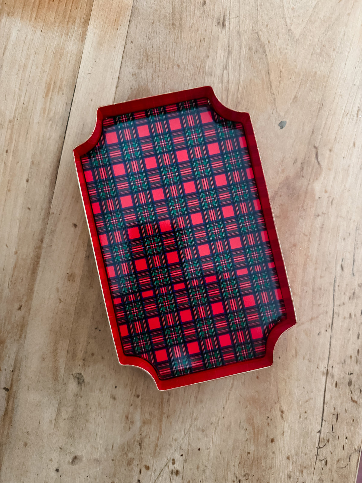 Tartan Iron Mini Trinket Tray