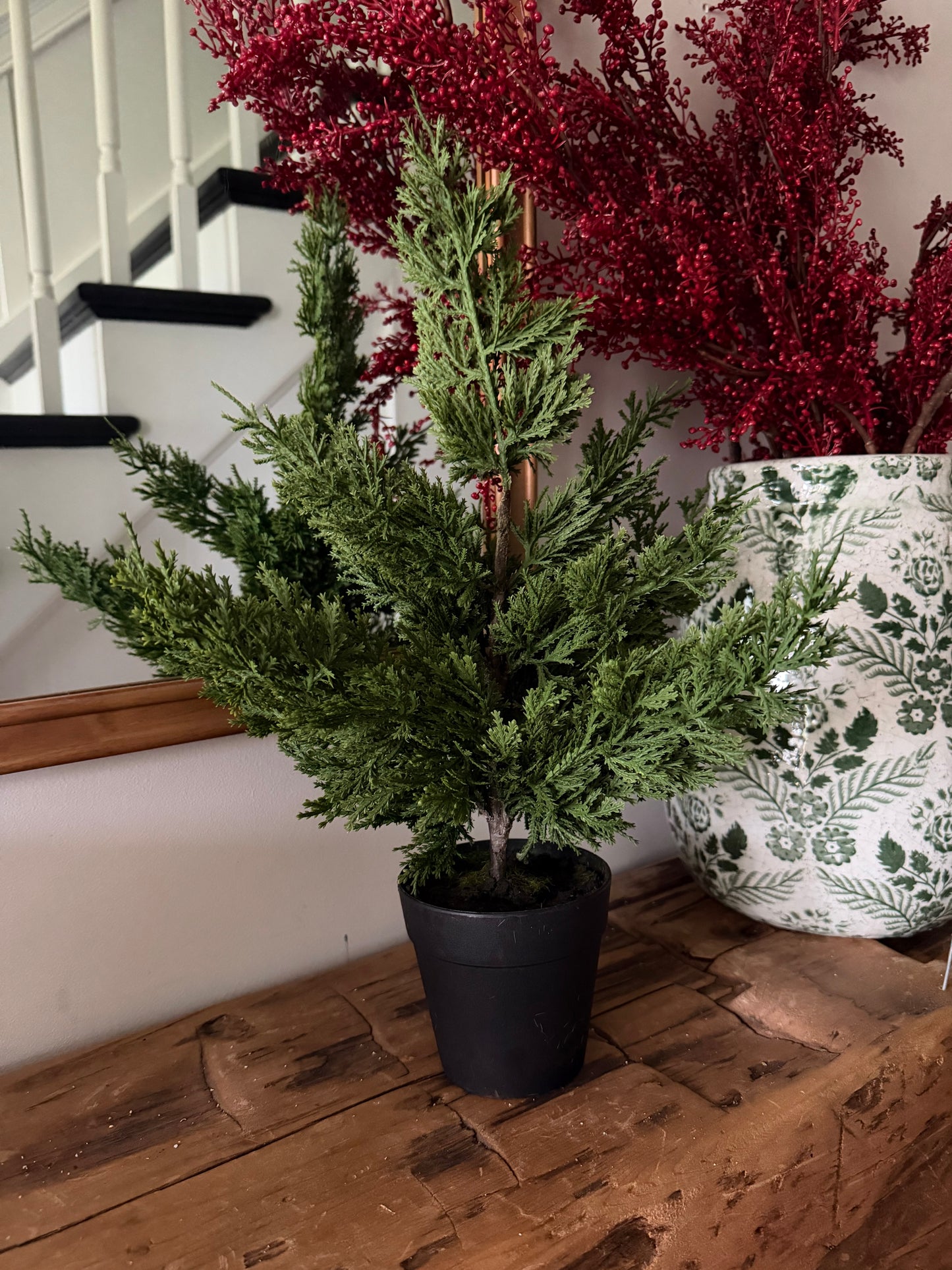 Real Touch Potted Cedar Tree