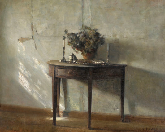 Vintage Console Table Print (no frame)