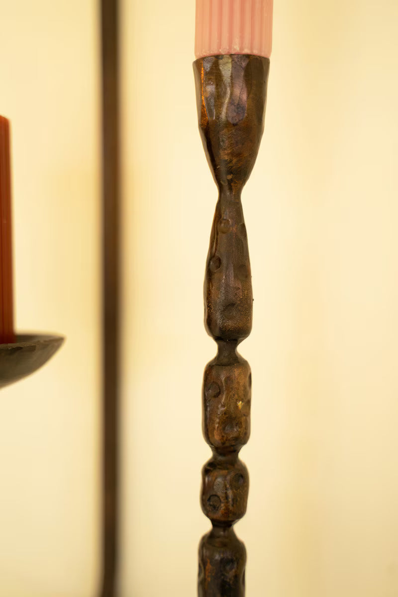 Iron Tri Candle Wall Sconce